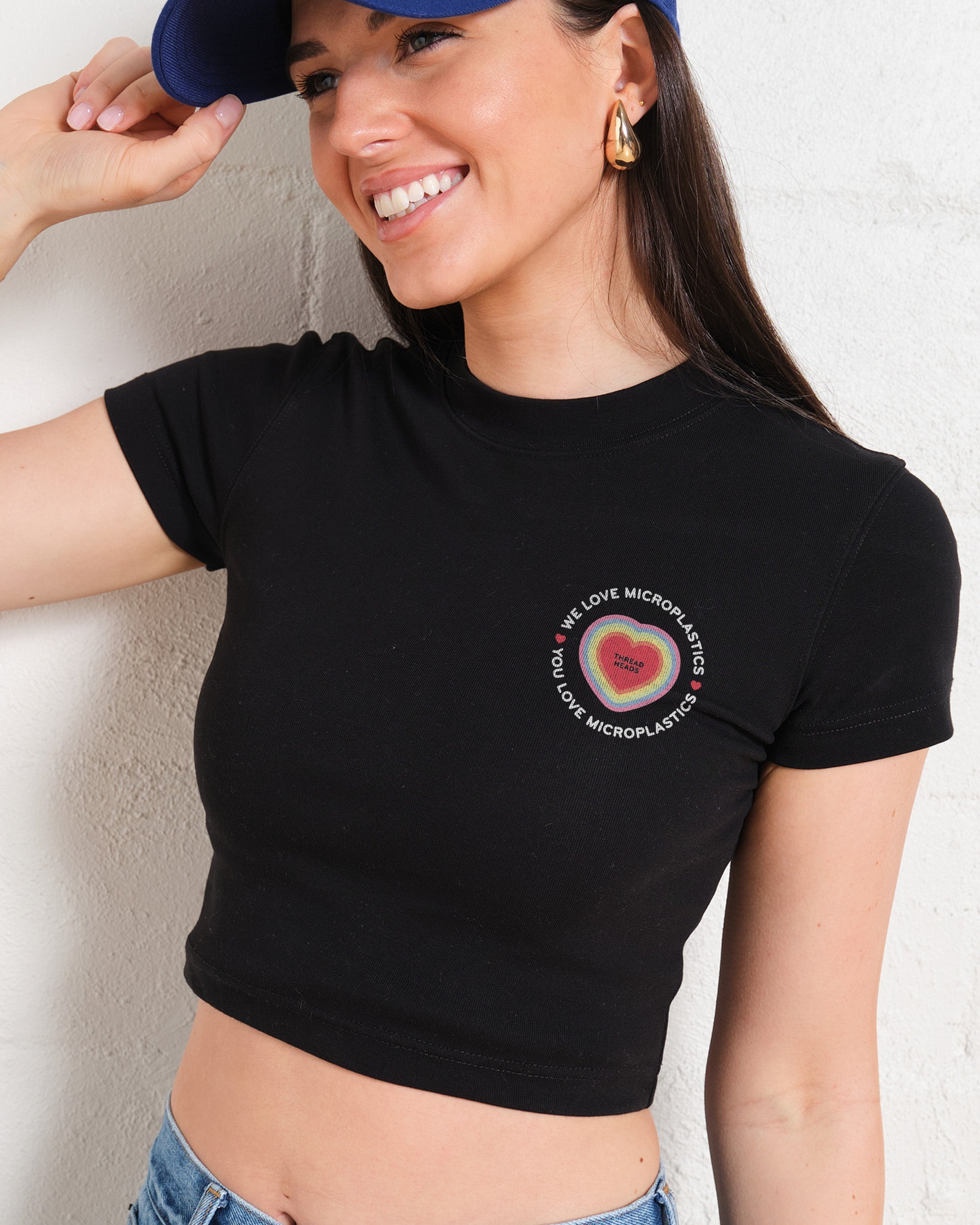 We Love Microplastics Baby Tee