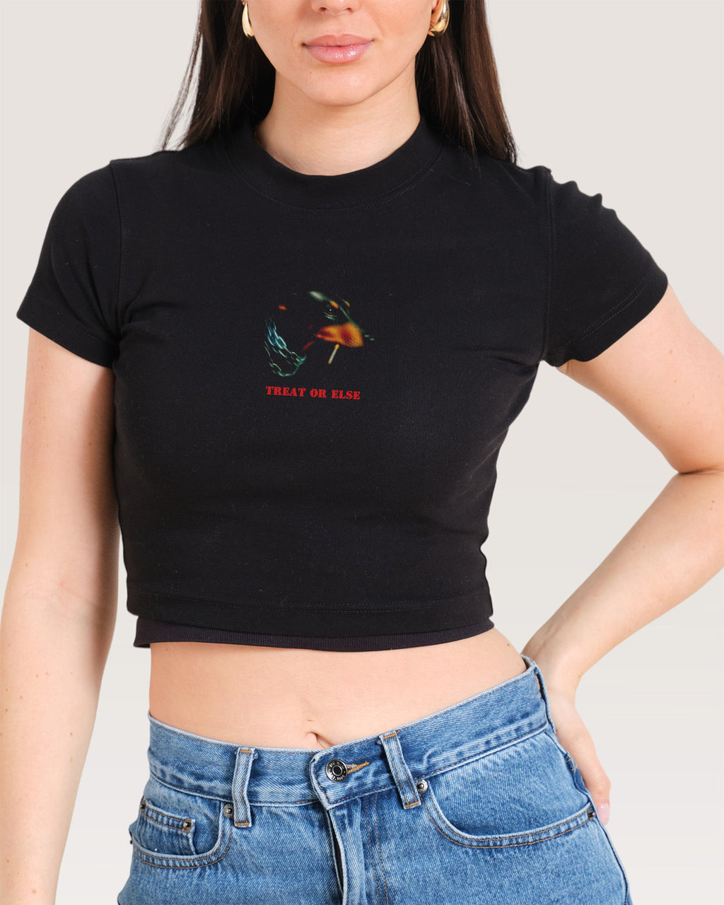 Treat or Else Baby Tee