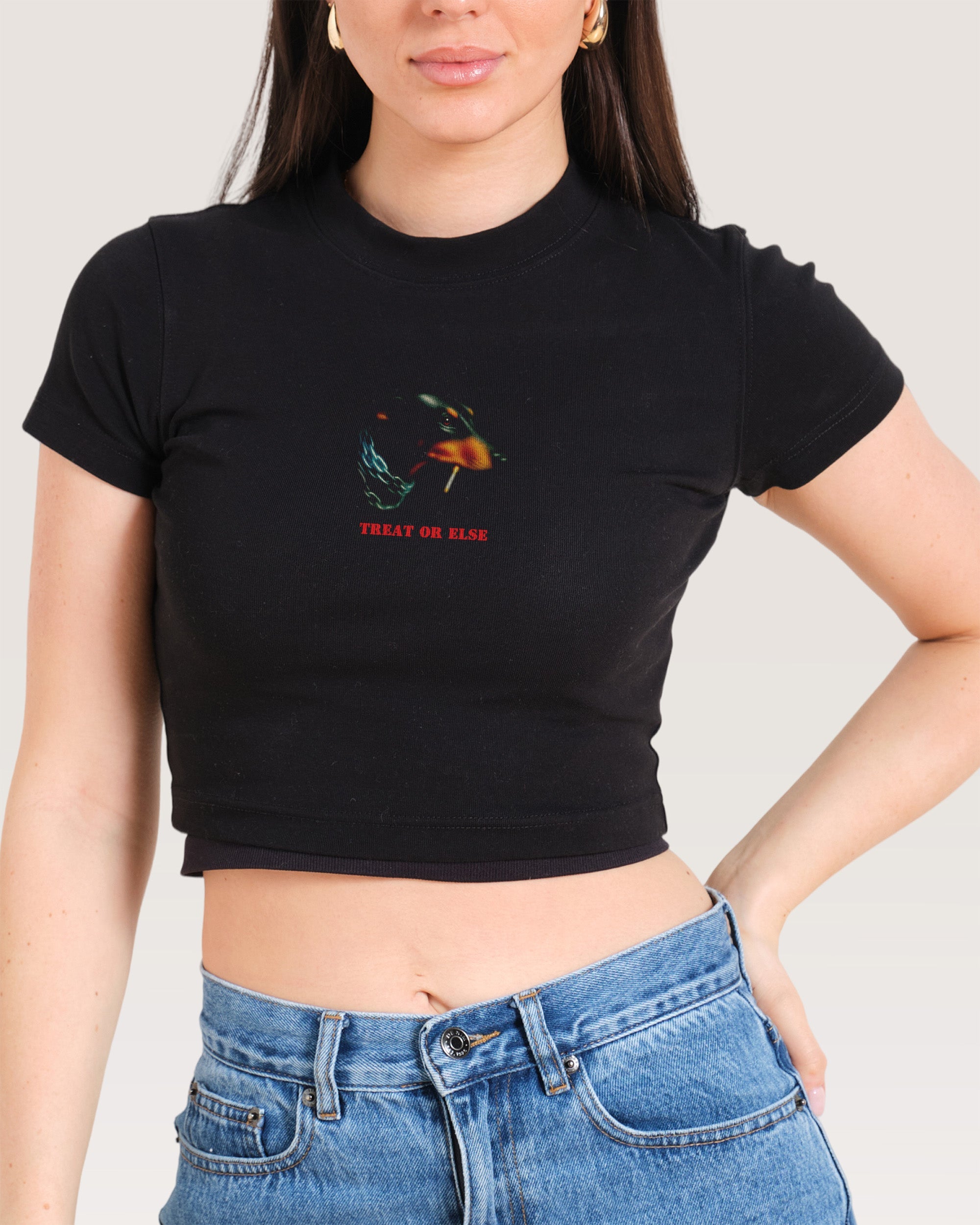 Treat or Else Baby Tee