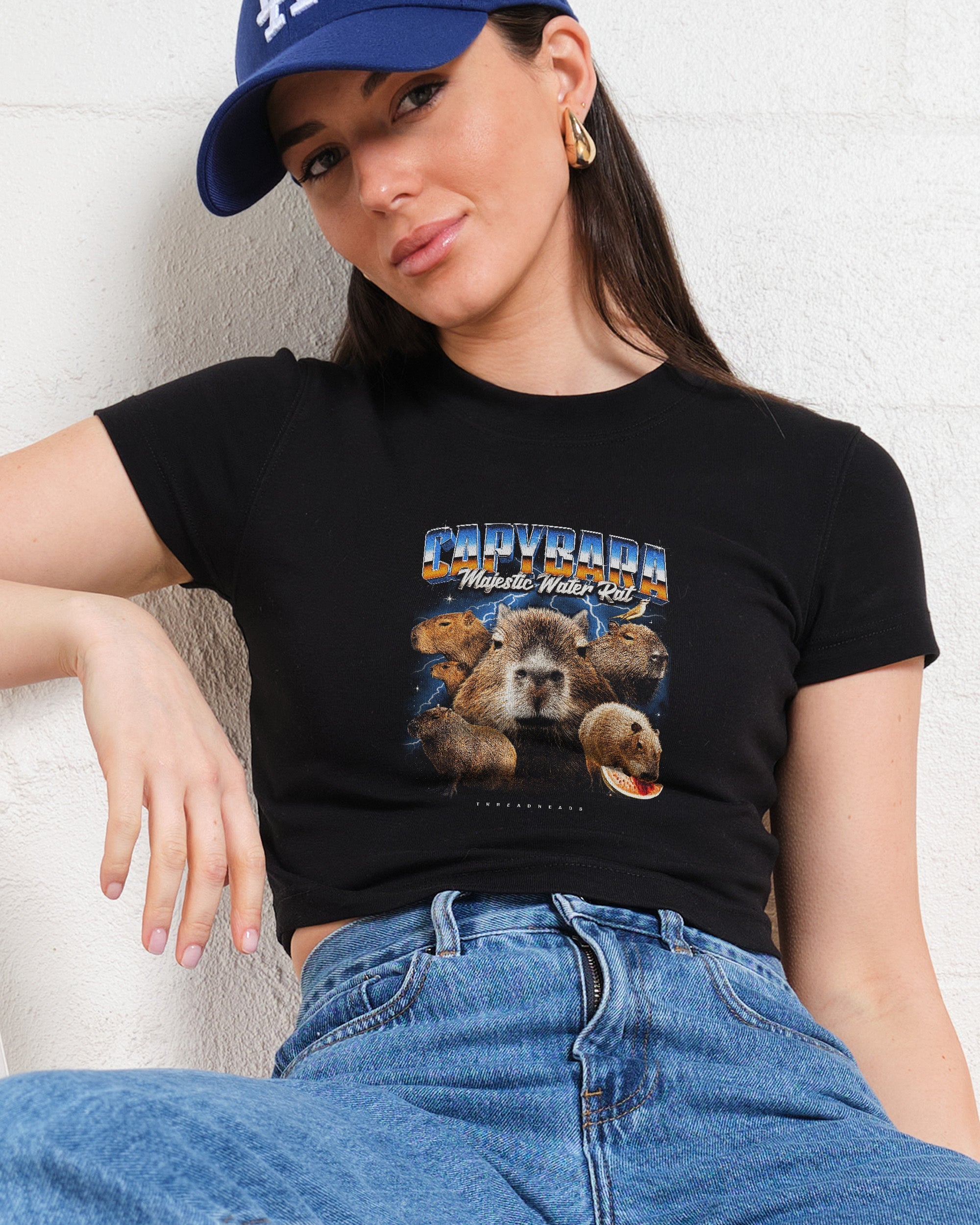 Capybara Water Rat Baby Tee