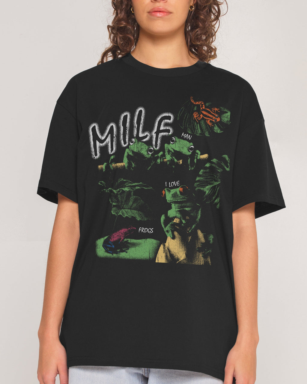Man I Love Frogs Jungle Edition T-Shirt