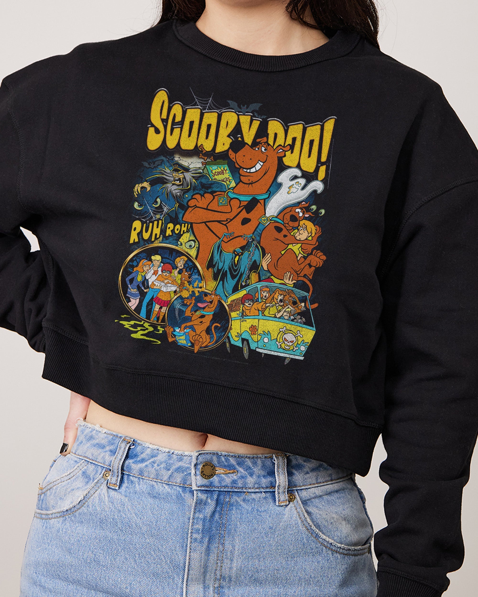 Scooby Doo Vintage Crop Jumper