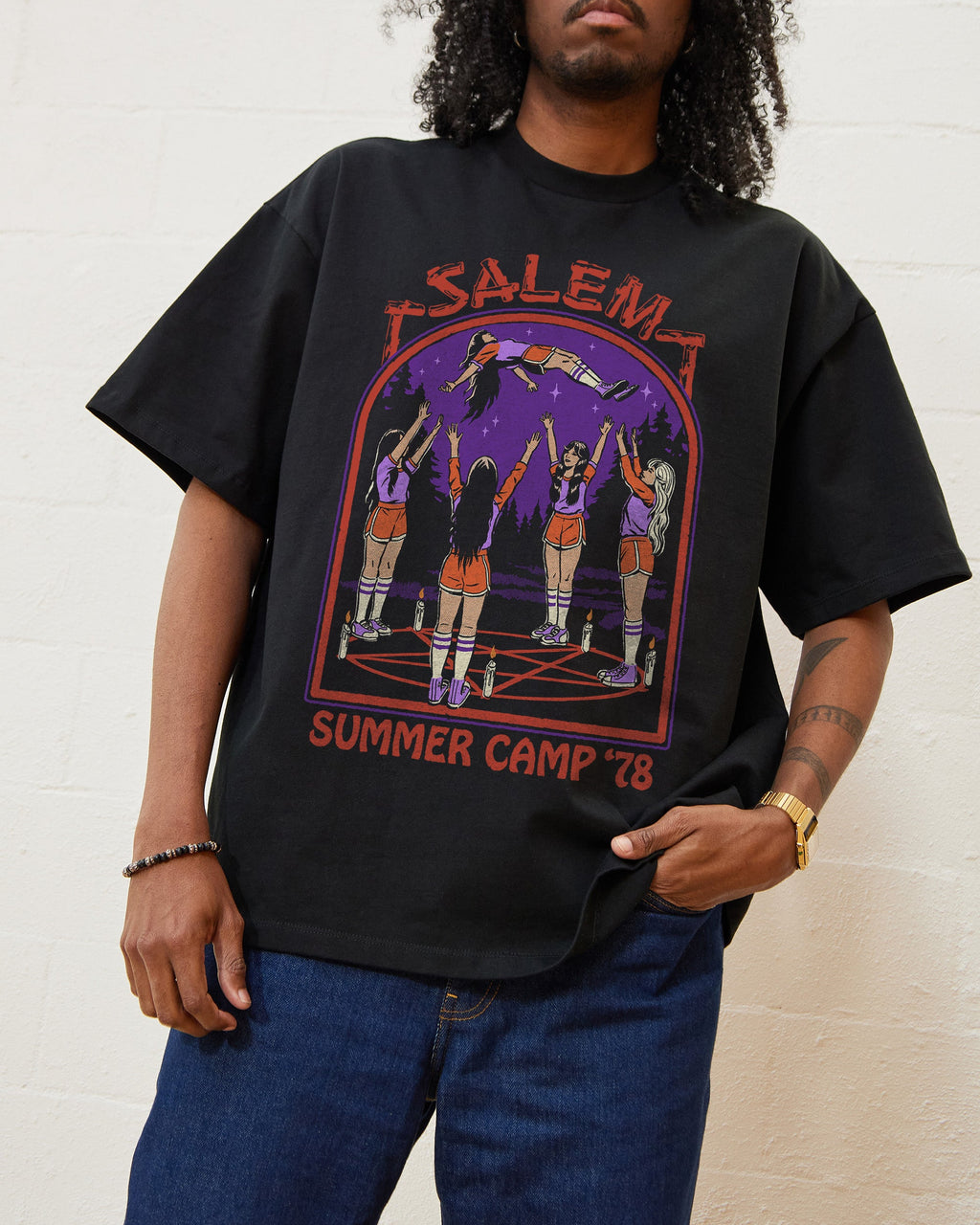Salem Summer Camp Oversized Tee