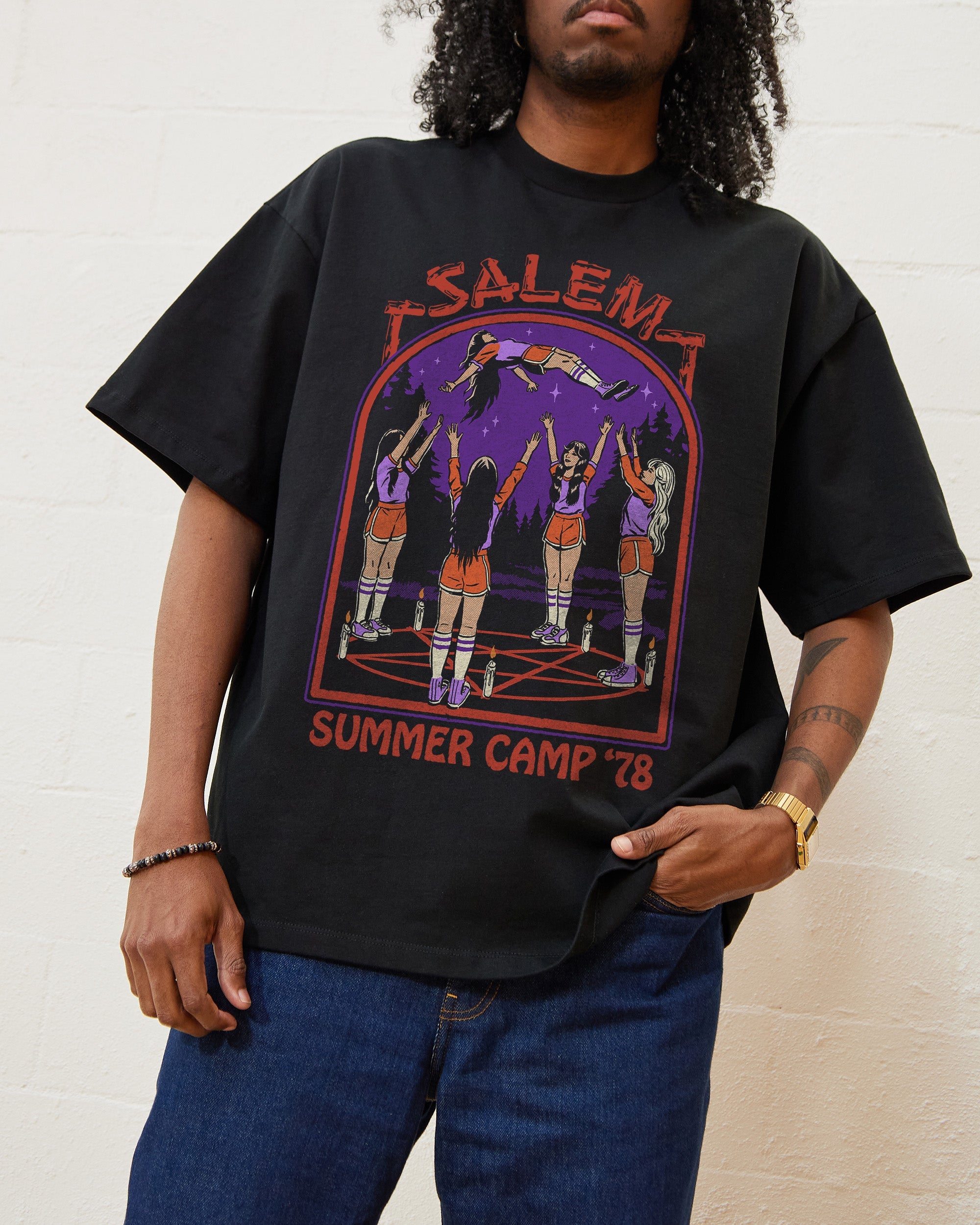 Salem Summer Camp Oversized Tee