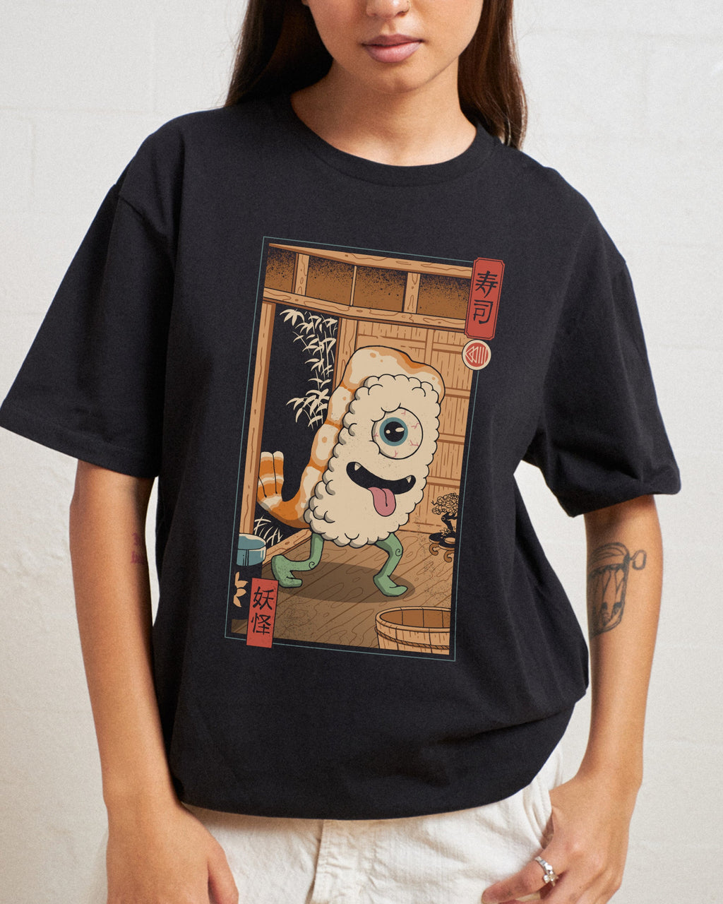 Yokai Sushi in Edo T-Shirt