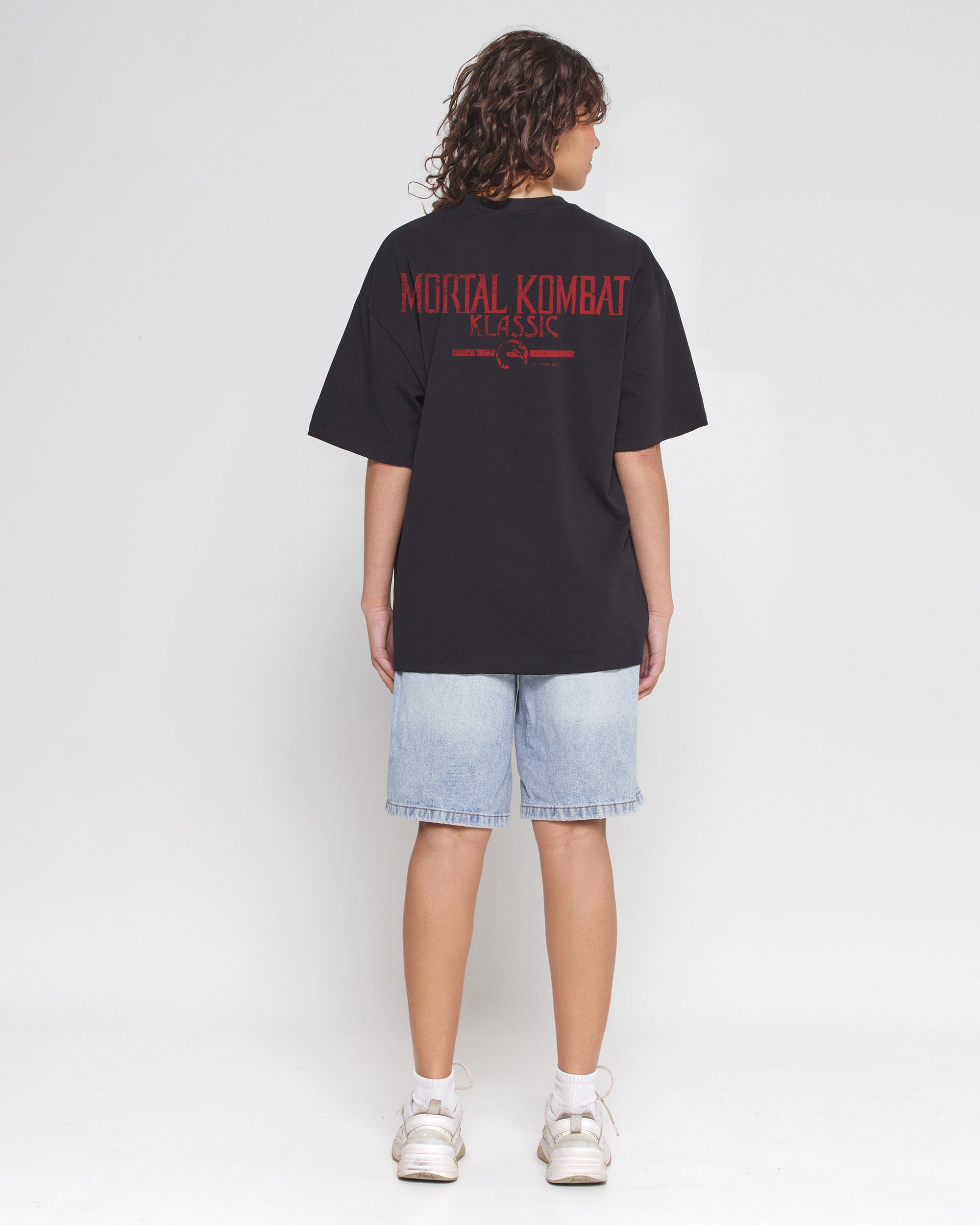 Raiden Mortal Kombat Oversized Tee