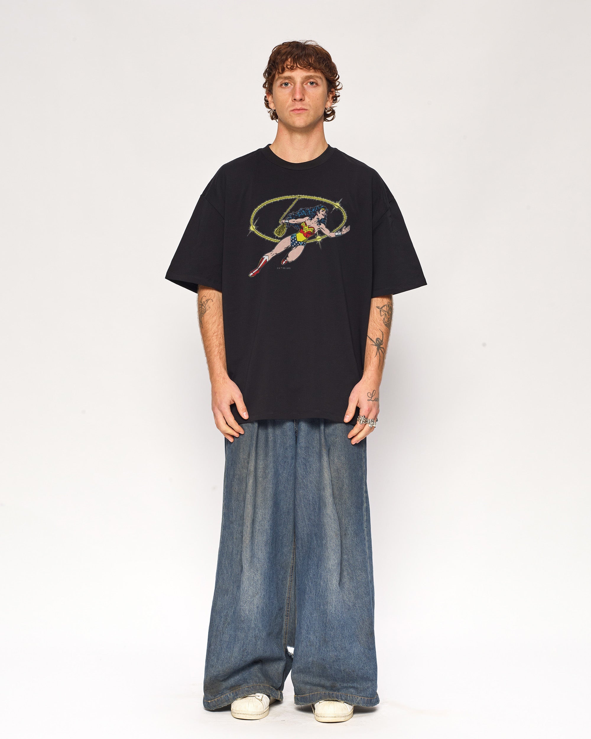 Wonder Woman Lasso of Truth Oversized Tee