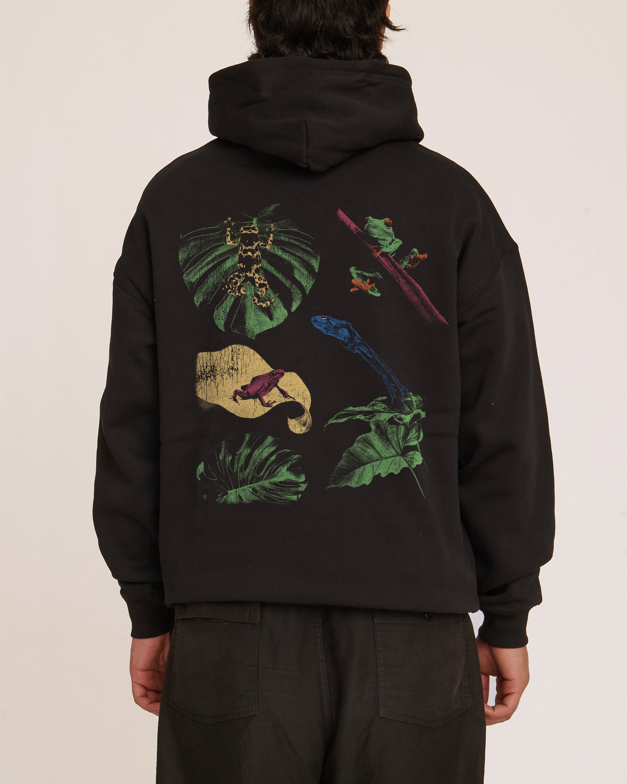 Man I Love Frogs Jungle Edition Hoodie