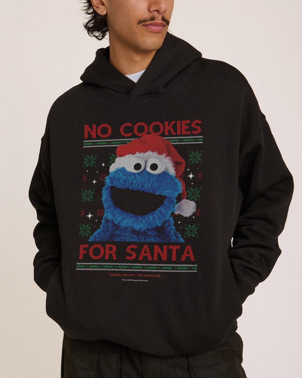 No Cookies for Santa Hoodie