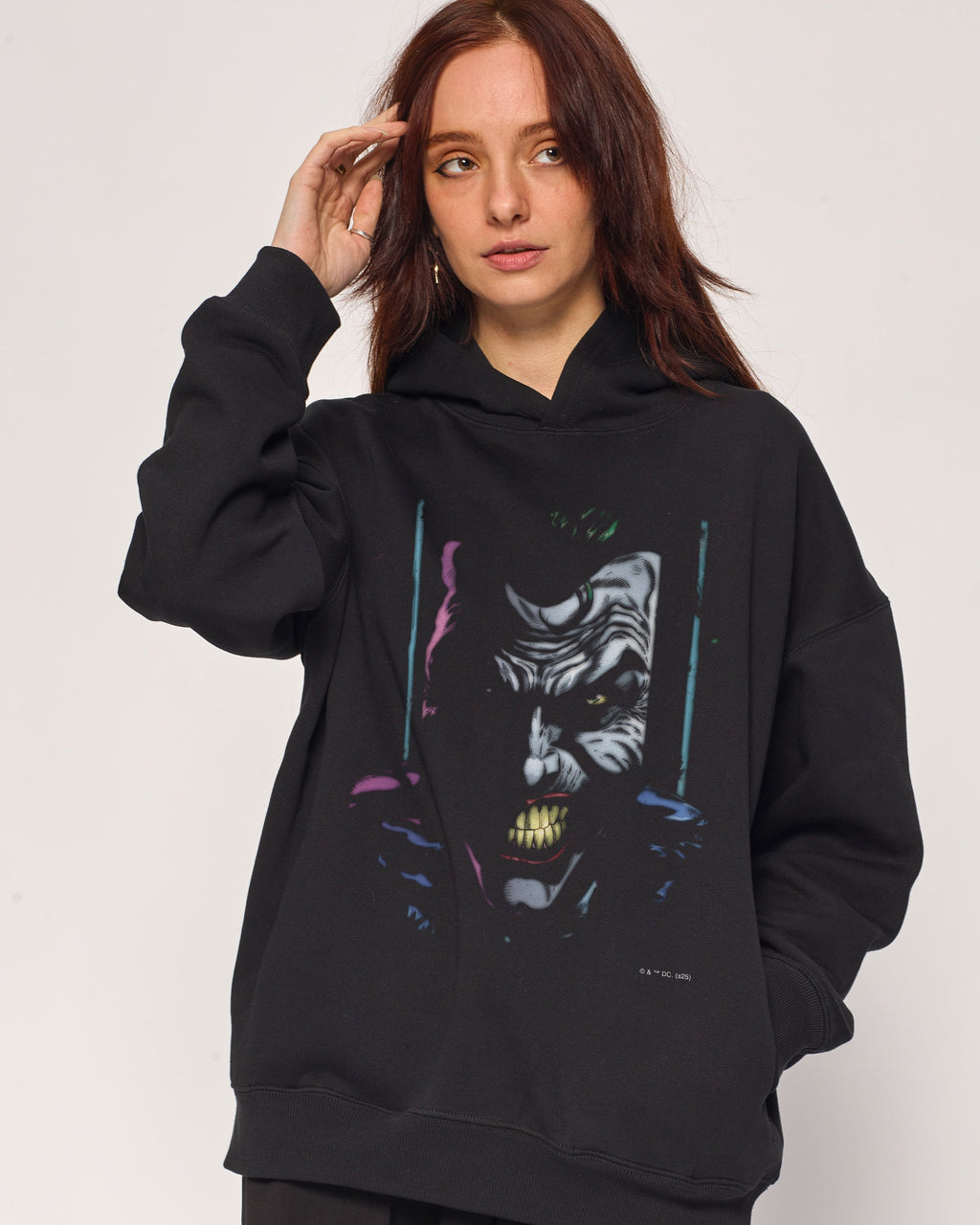 Joker Big Face Hoodie