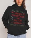 Merry Christmas Ya Filthy Animals Hoodie