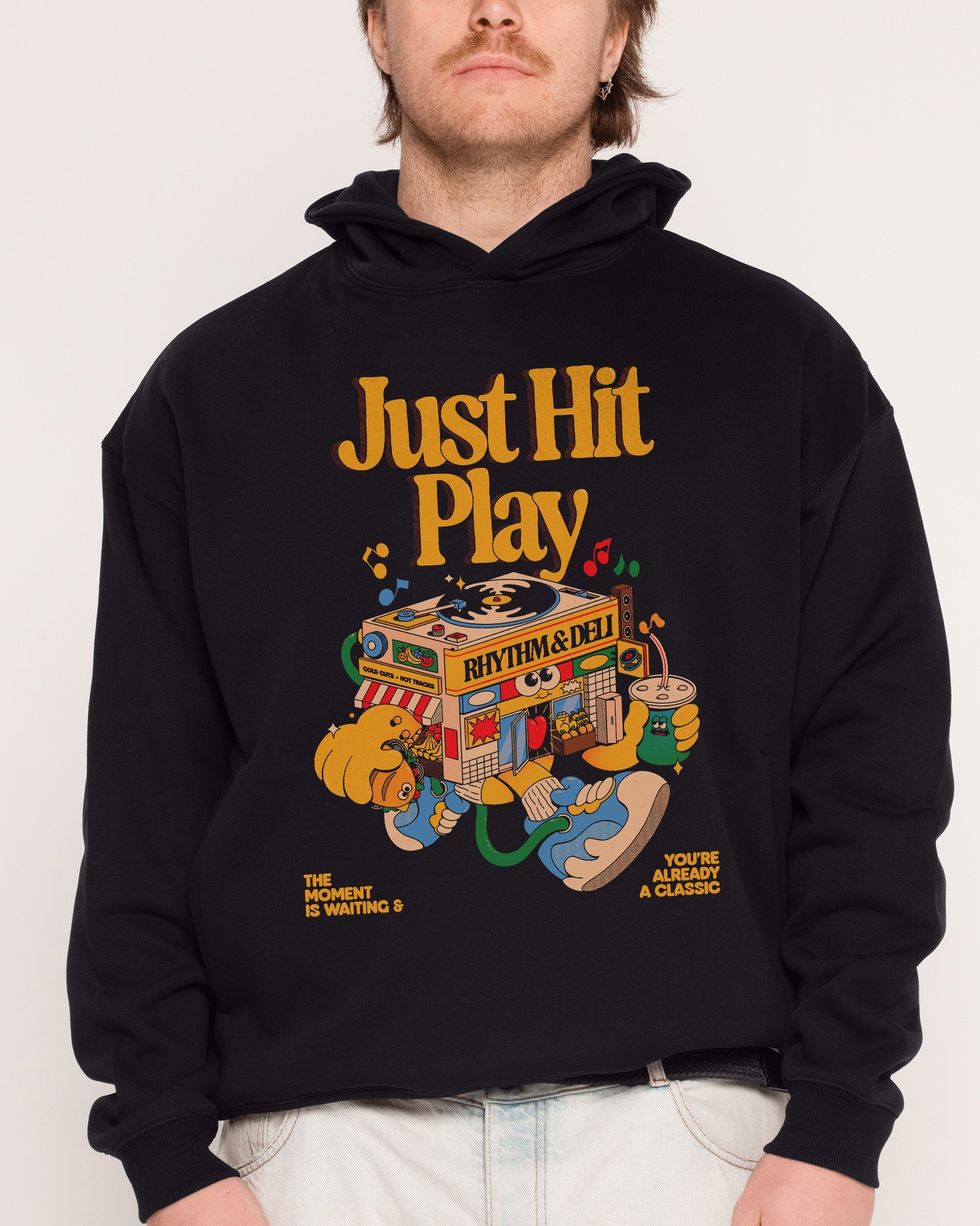 Just Hit Play Hoodie