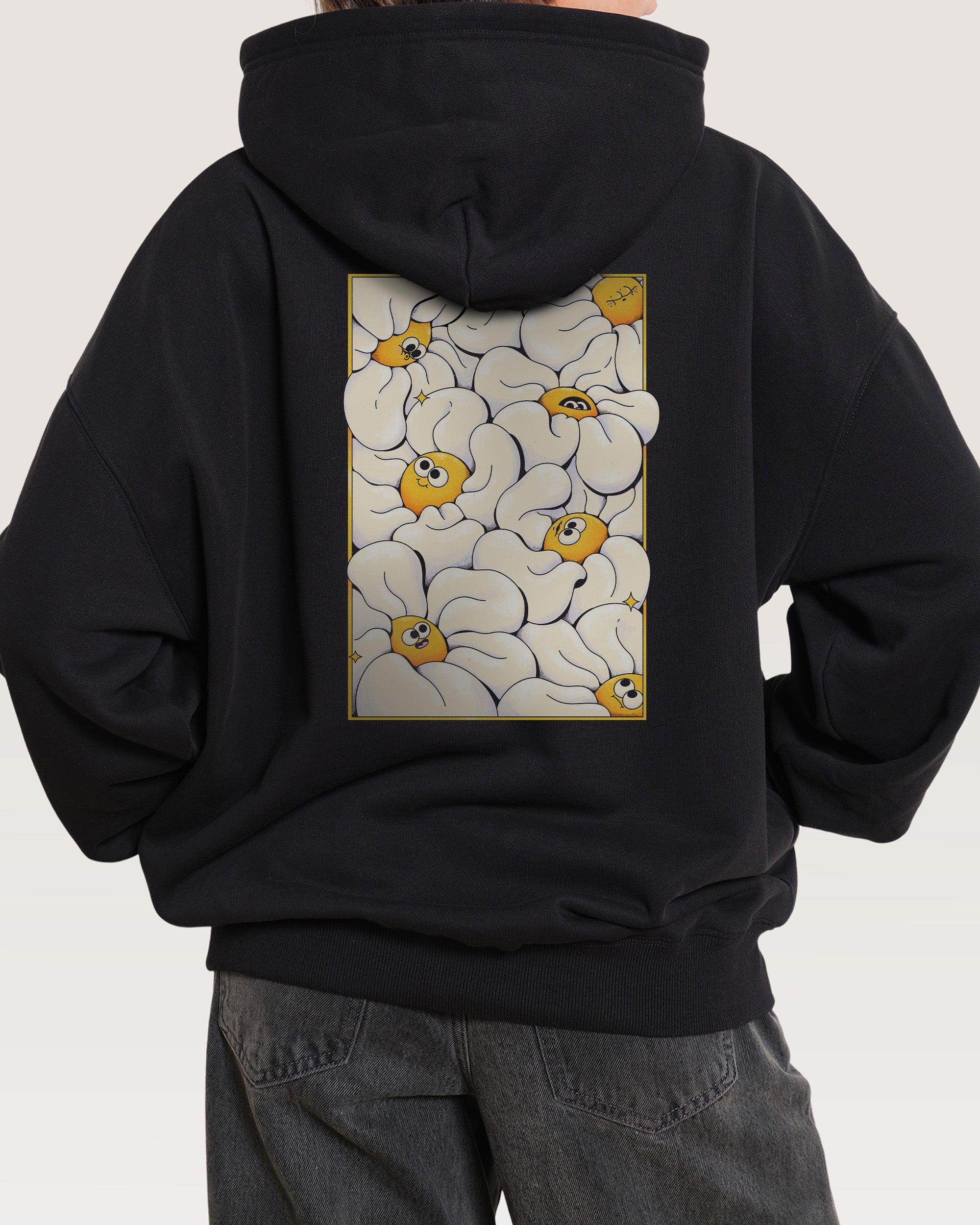 Among the Daisies Front and Back Hoodie