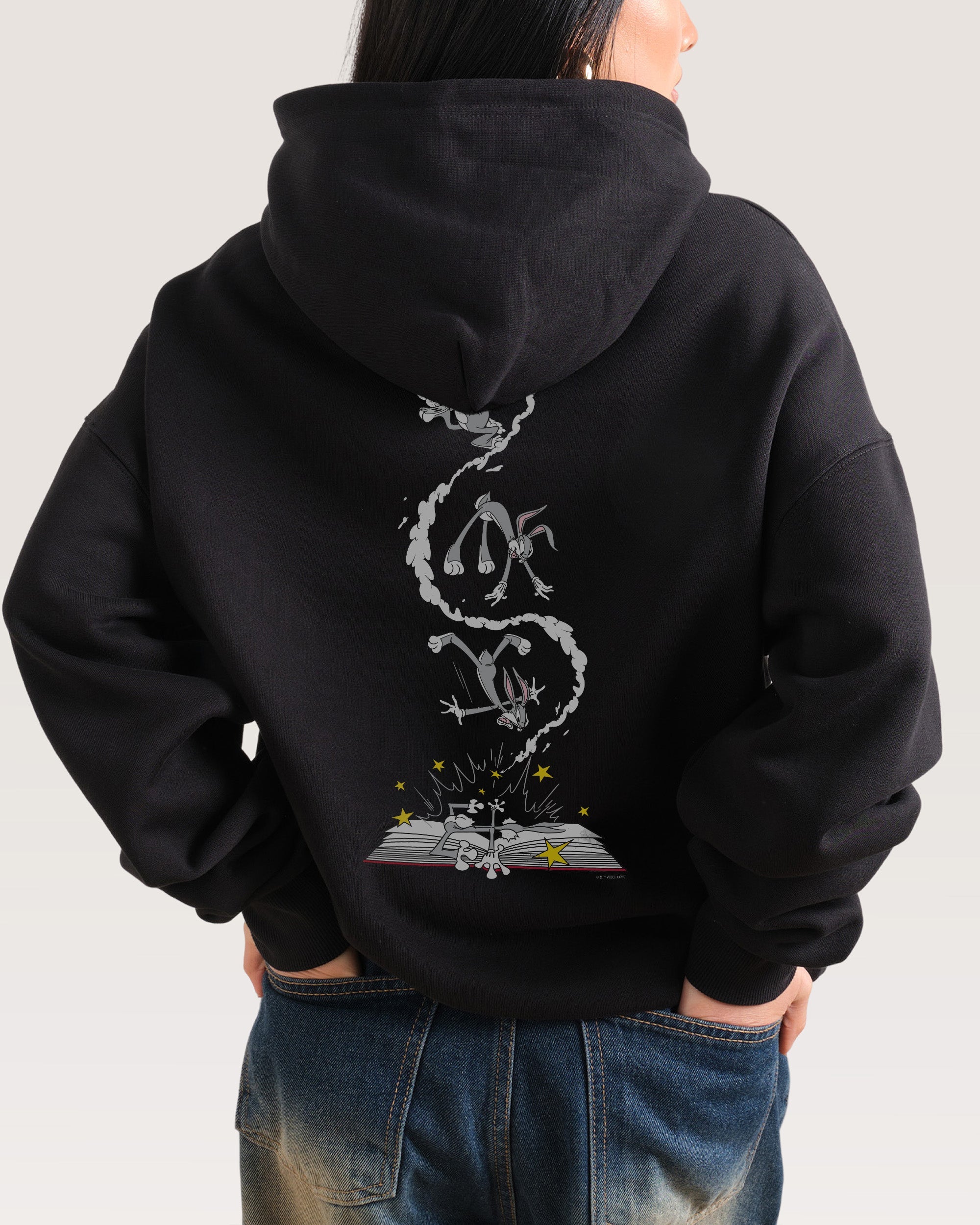 Bugs Bunny Book Crash Hoodie