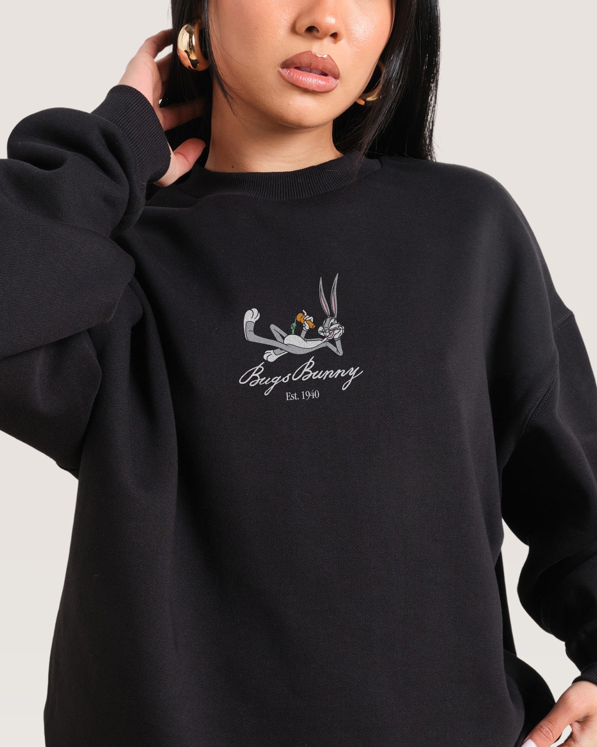 Bugs Bunny Book Crash Sweatshirt