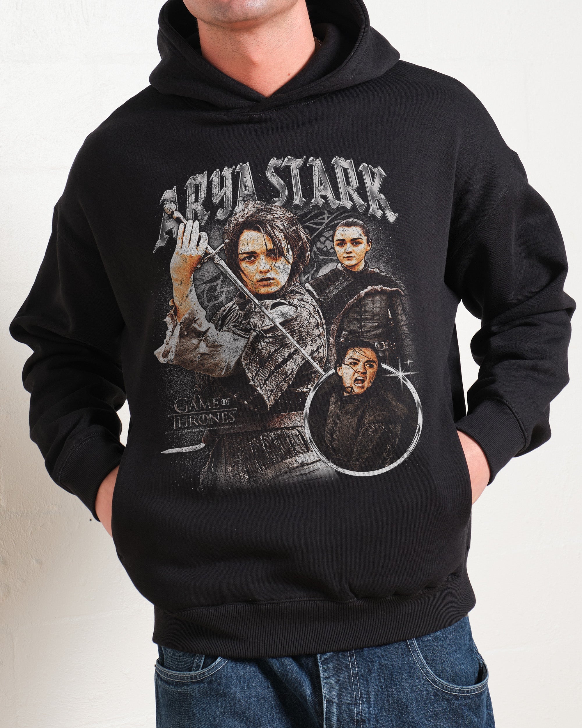 Vintage Arya Stark Hoodie