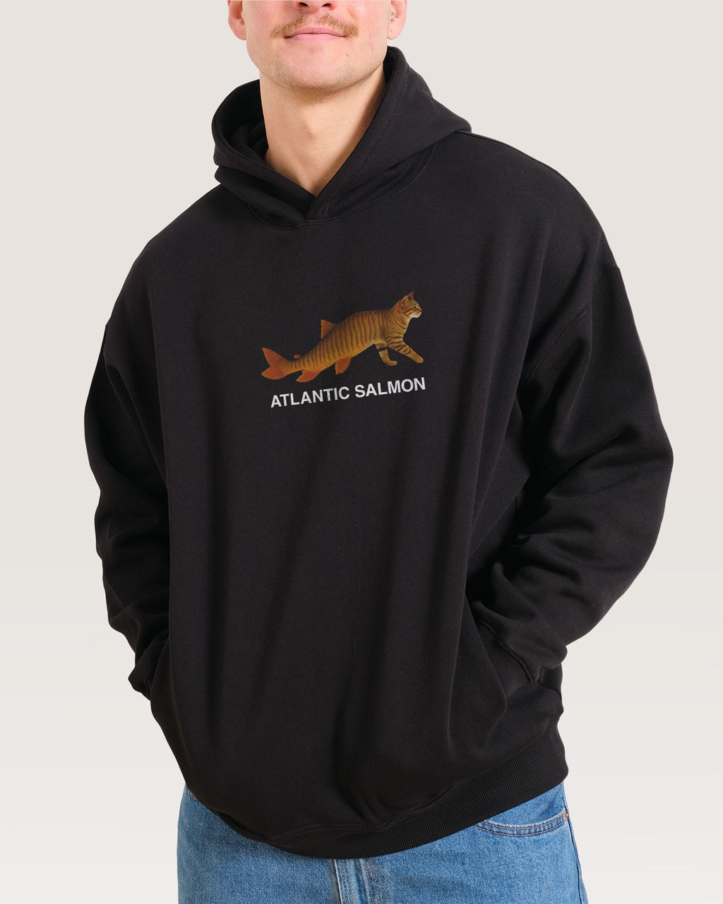 Ate Too Much Salmon Hoodie