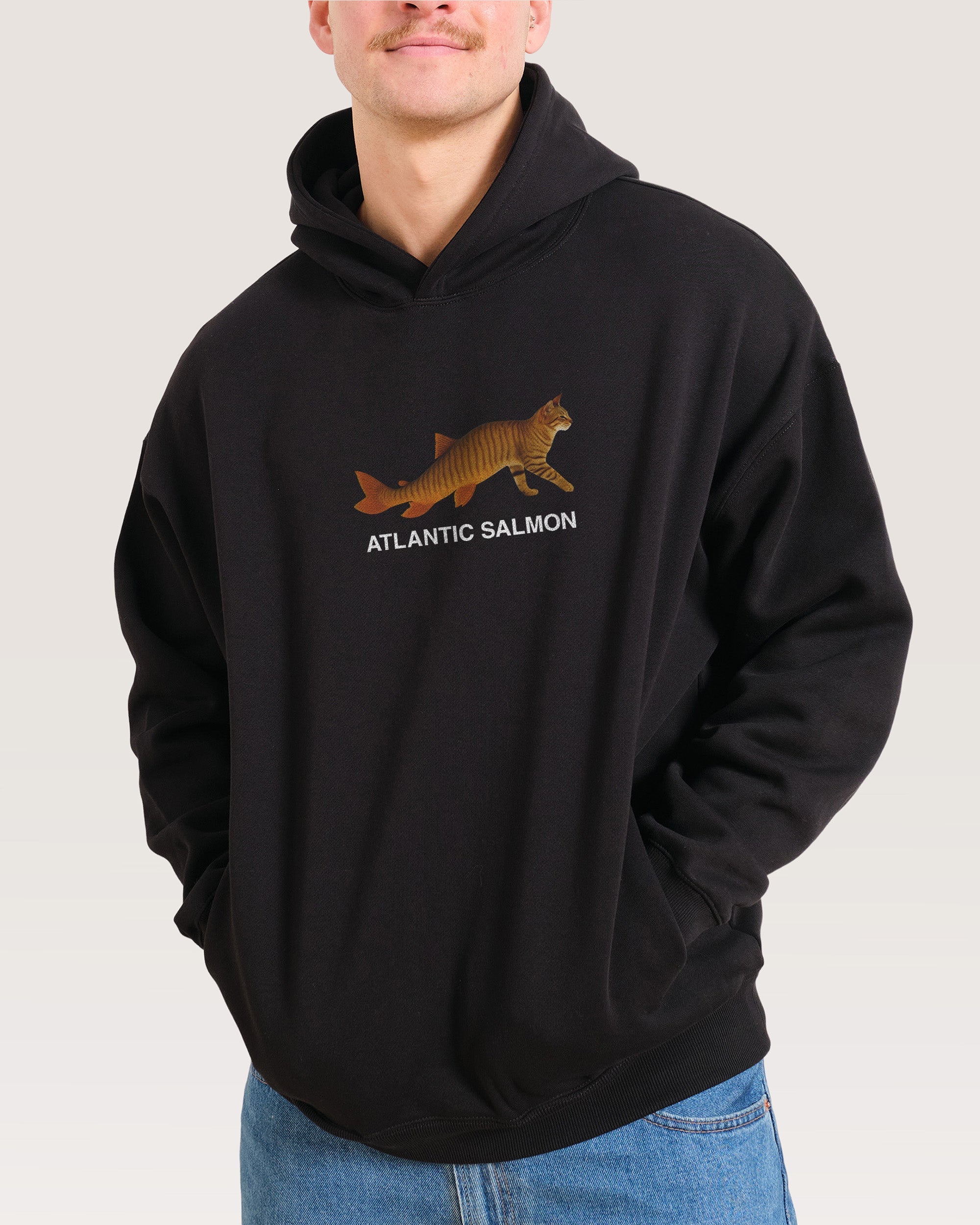 Ate Too Much Salmon Hoodie