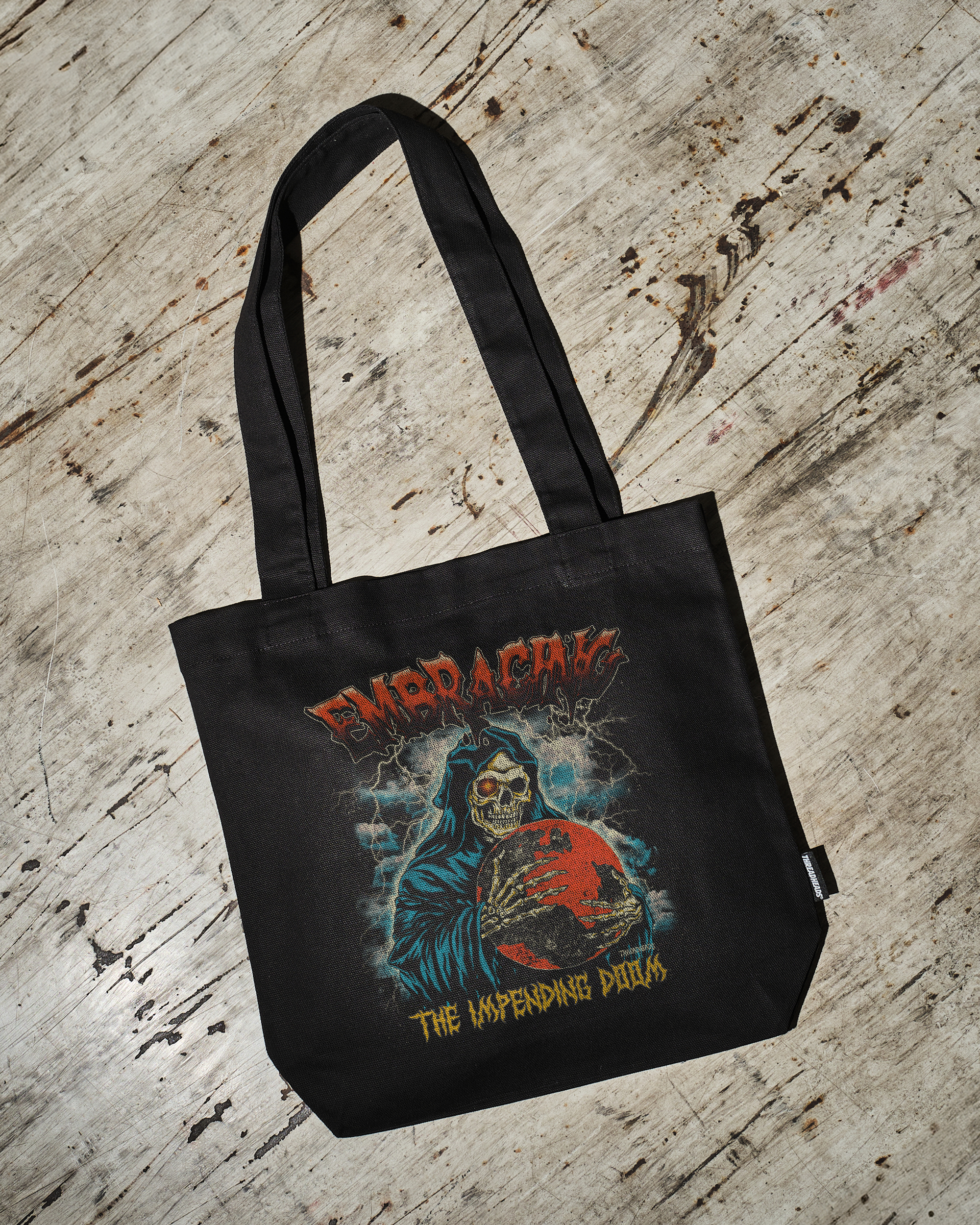 Embracing The Impending Doom Tote Bag