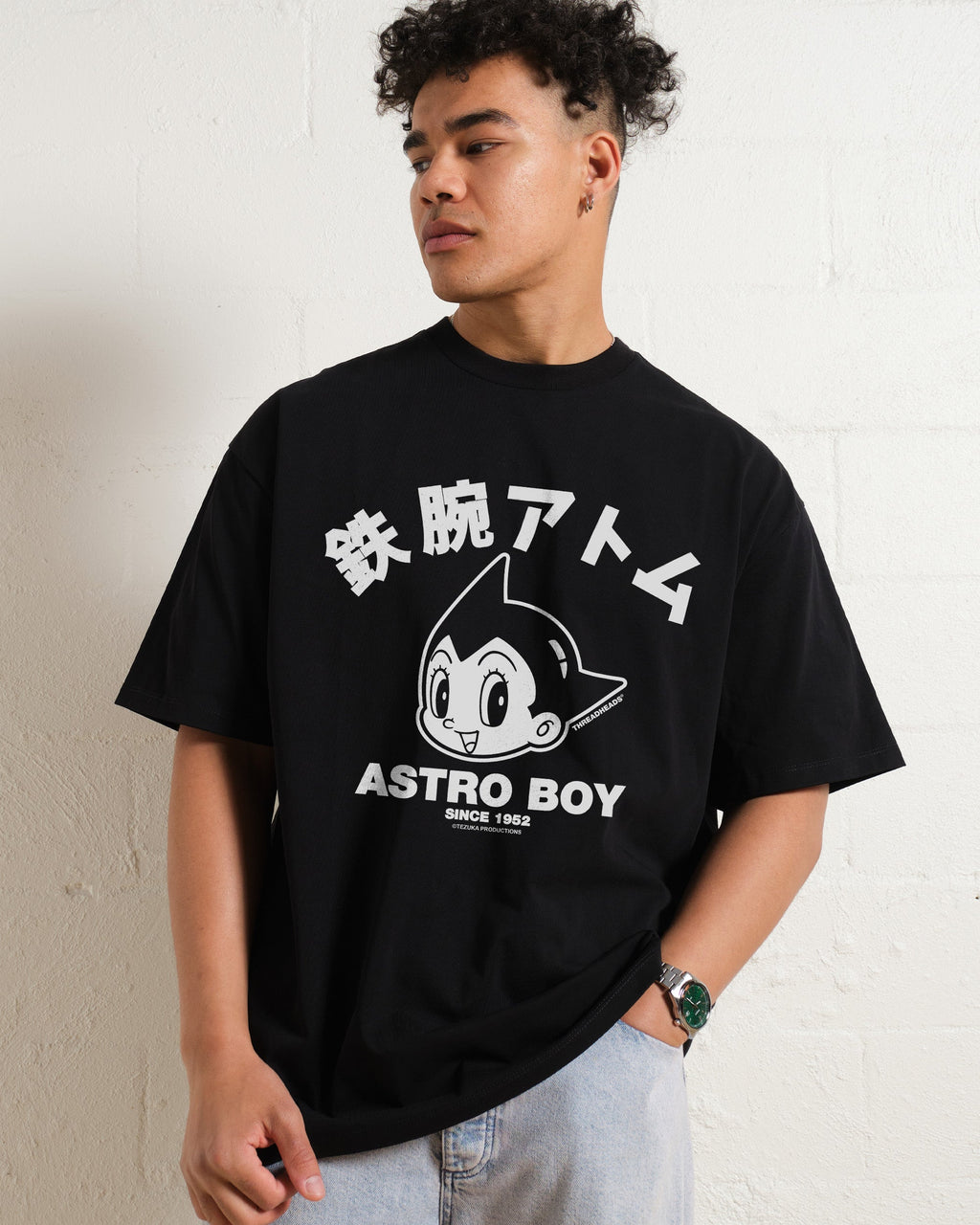 Astro Boy Face Oversized Tee