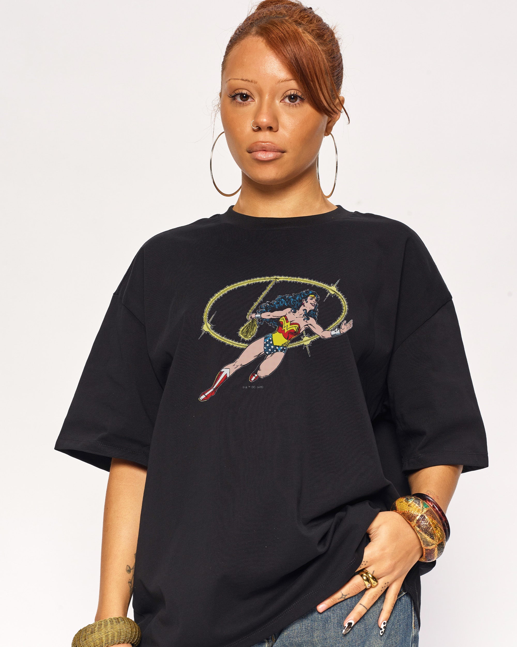 Wonder Woman Lasso of Truth Oversized Tee