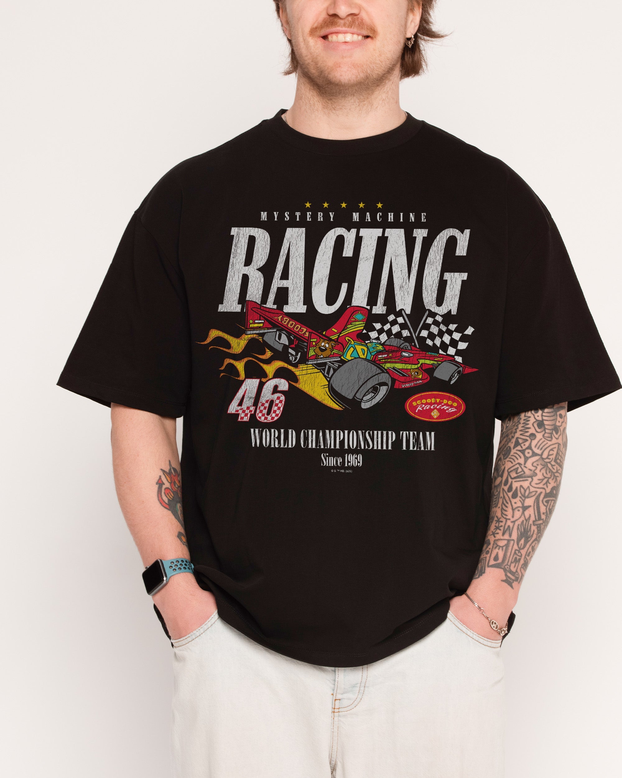 Scooby-Doo Racing Oversized Tee