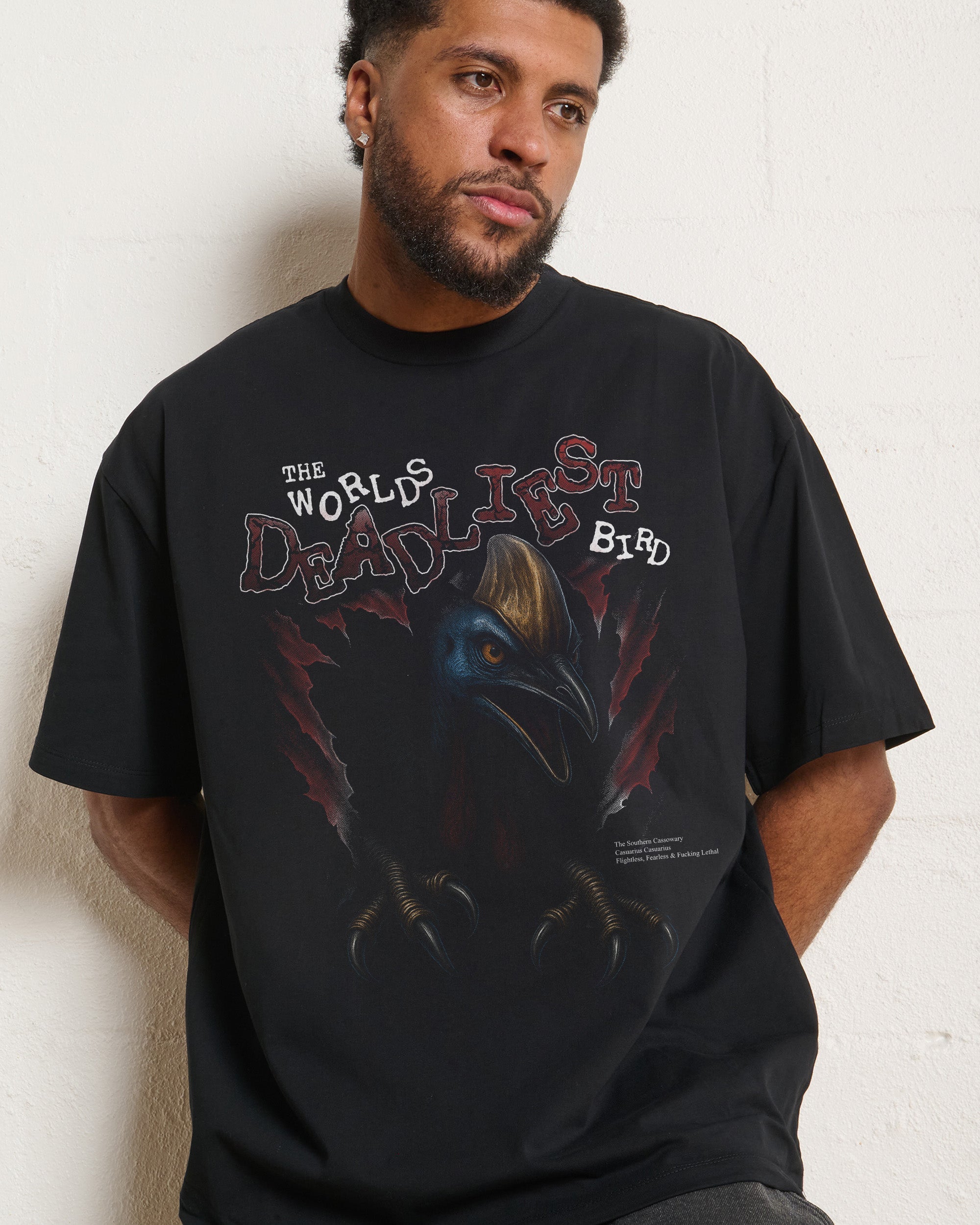 World’s Deadliest Bird Oversized Tee