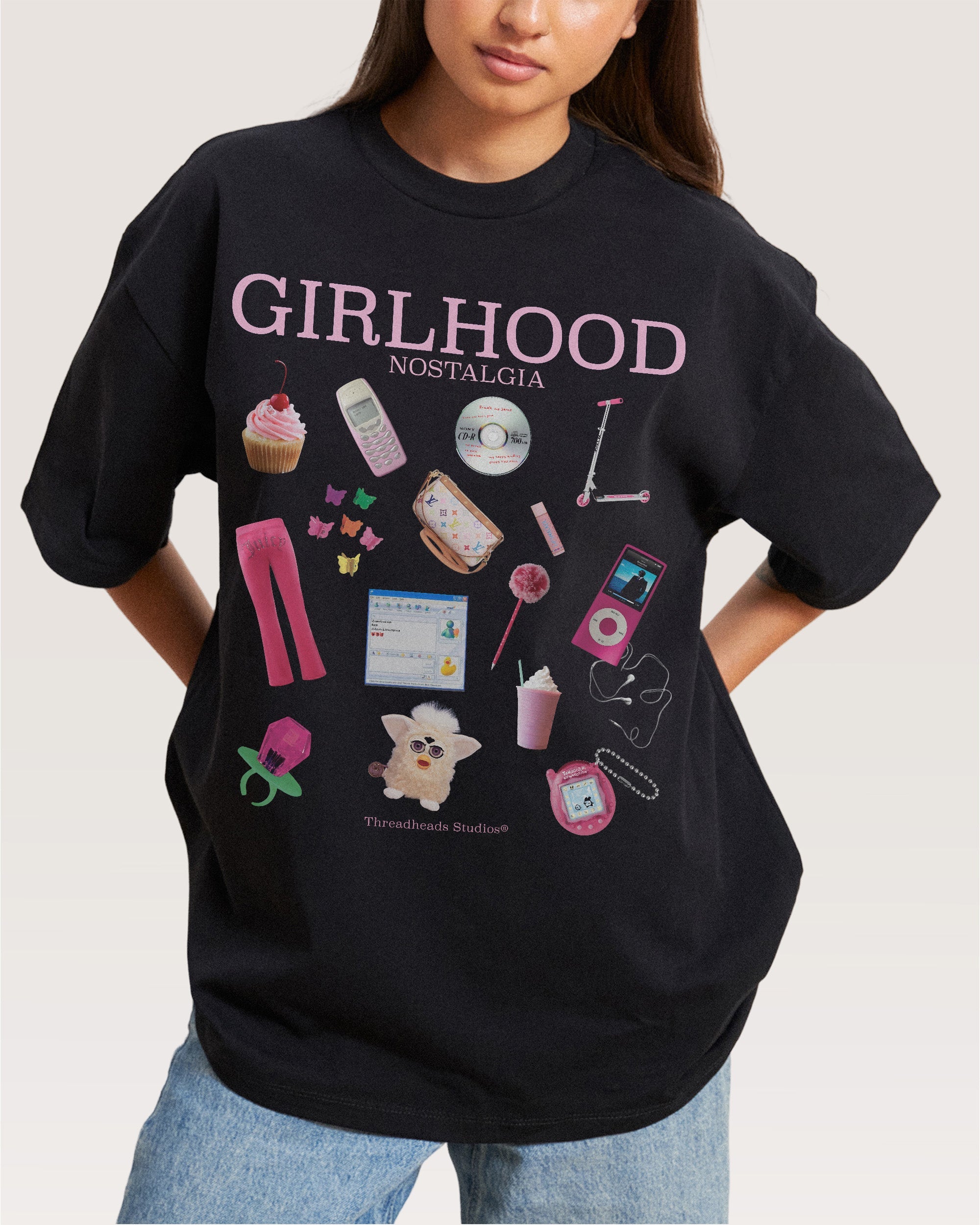 Girlhood Nostalgia Oversized Tee