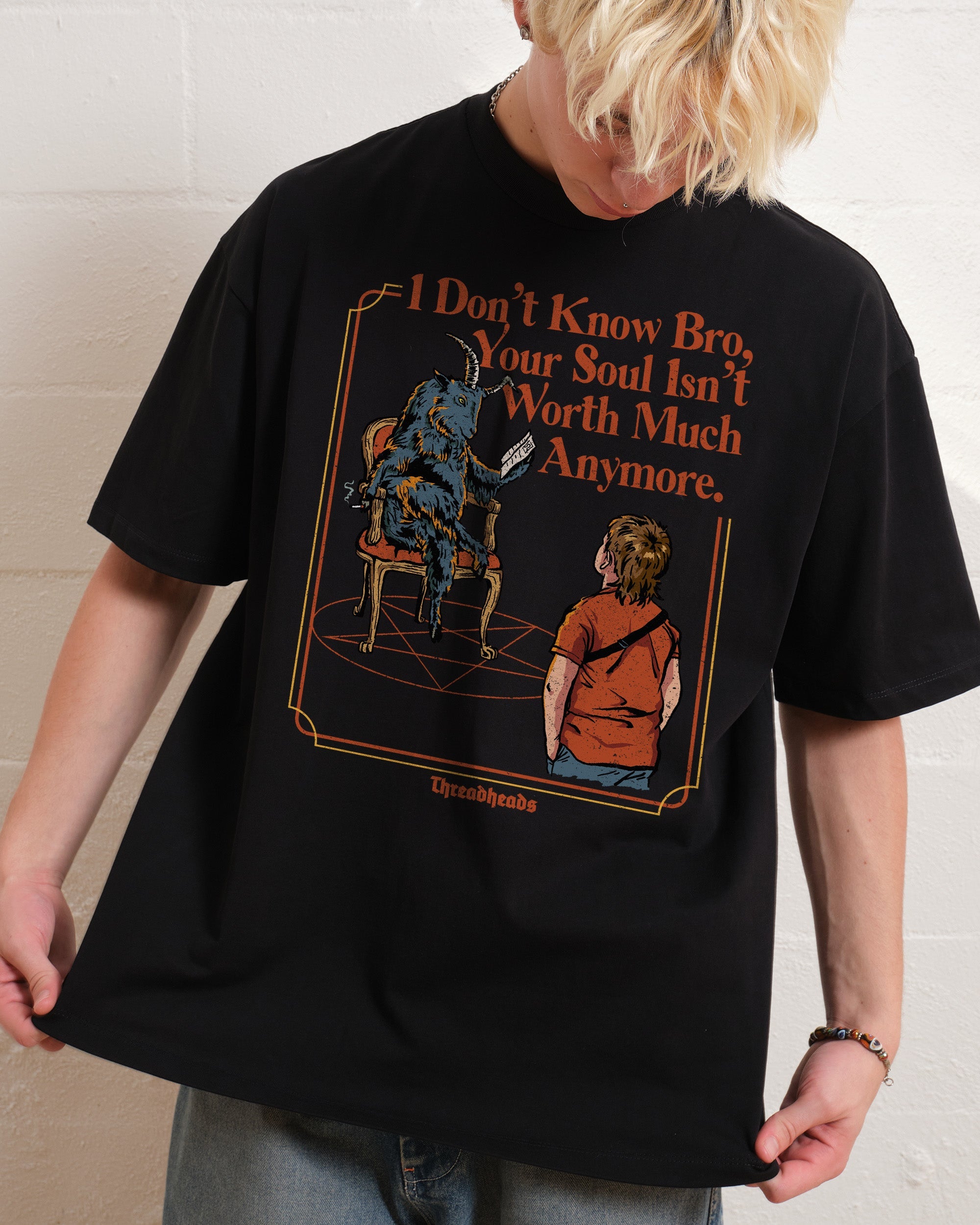 Worthless Soul Oversized Tee