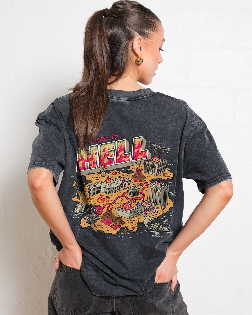 Welcome to Hell Wash Tee