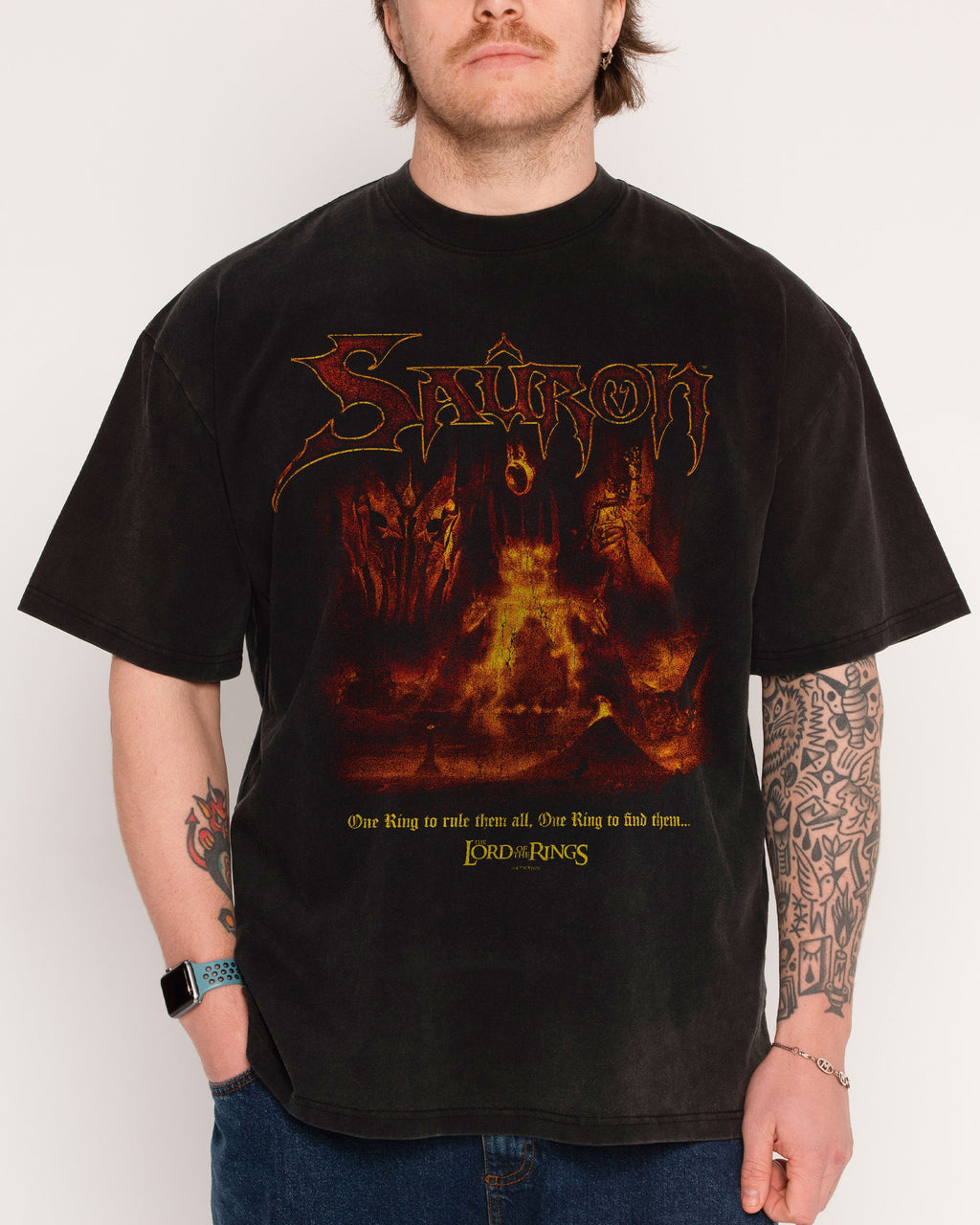 Dark Lord Sauron Wash Tee