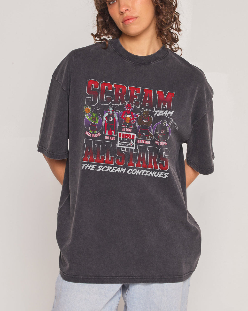 Scream Team Wash Tee