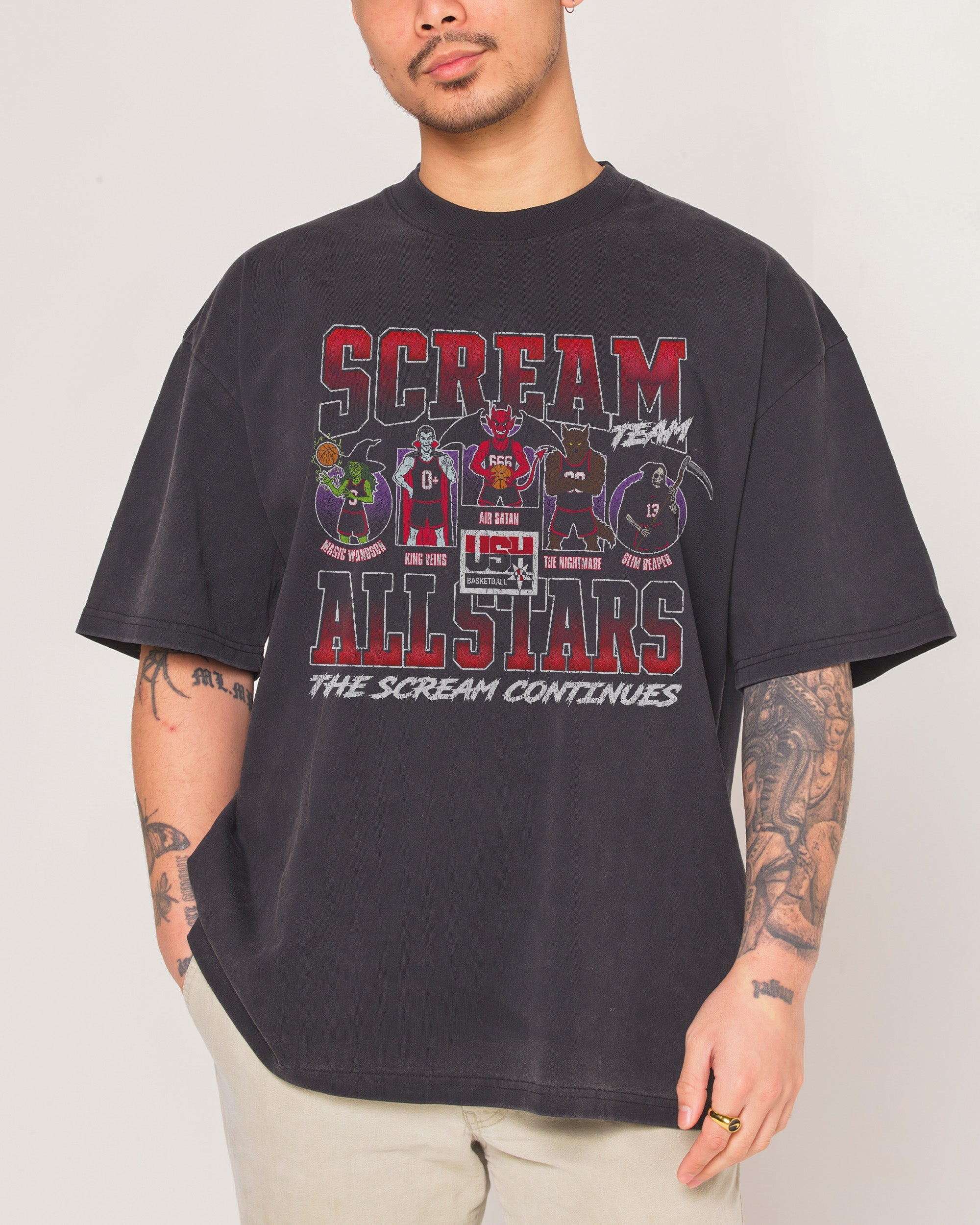 Scream Team Wash Tee