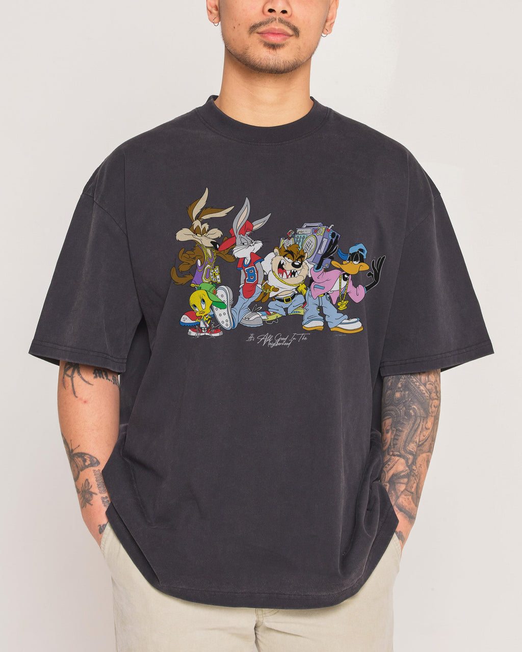 It’s All Good in the Neighborhood Wash Tee