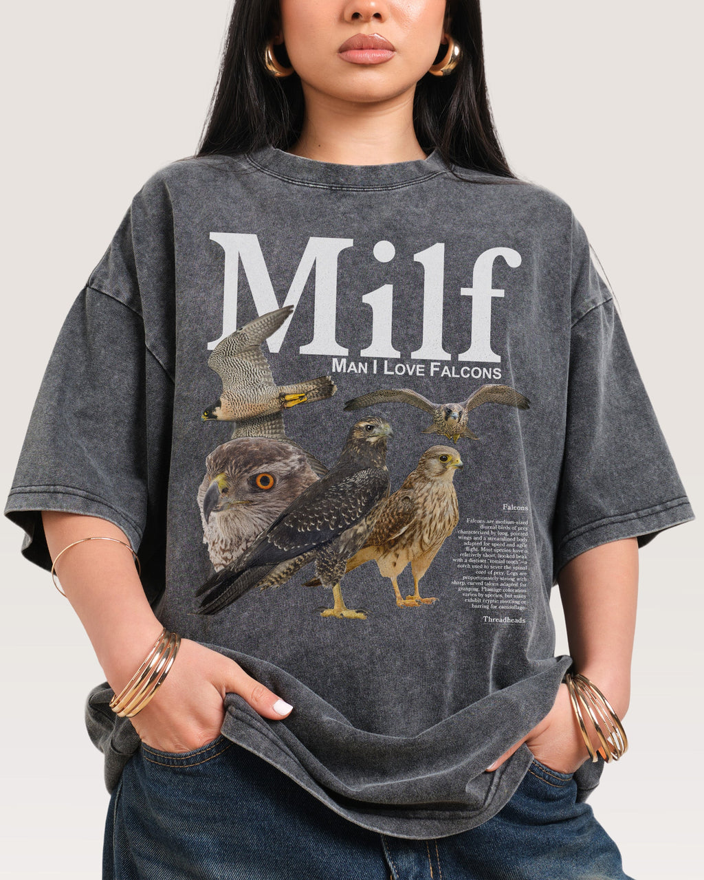 Man I Love Falcons Wash Tee