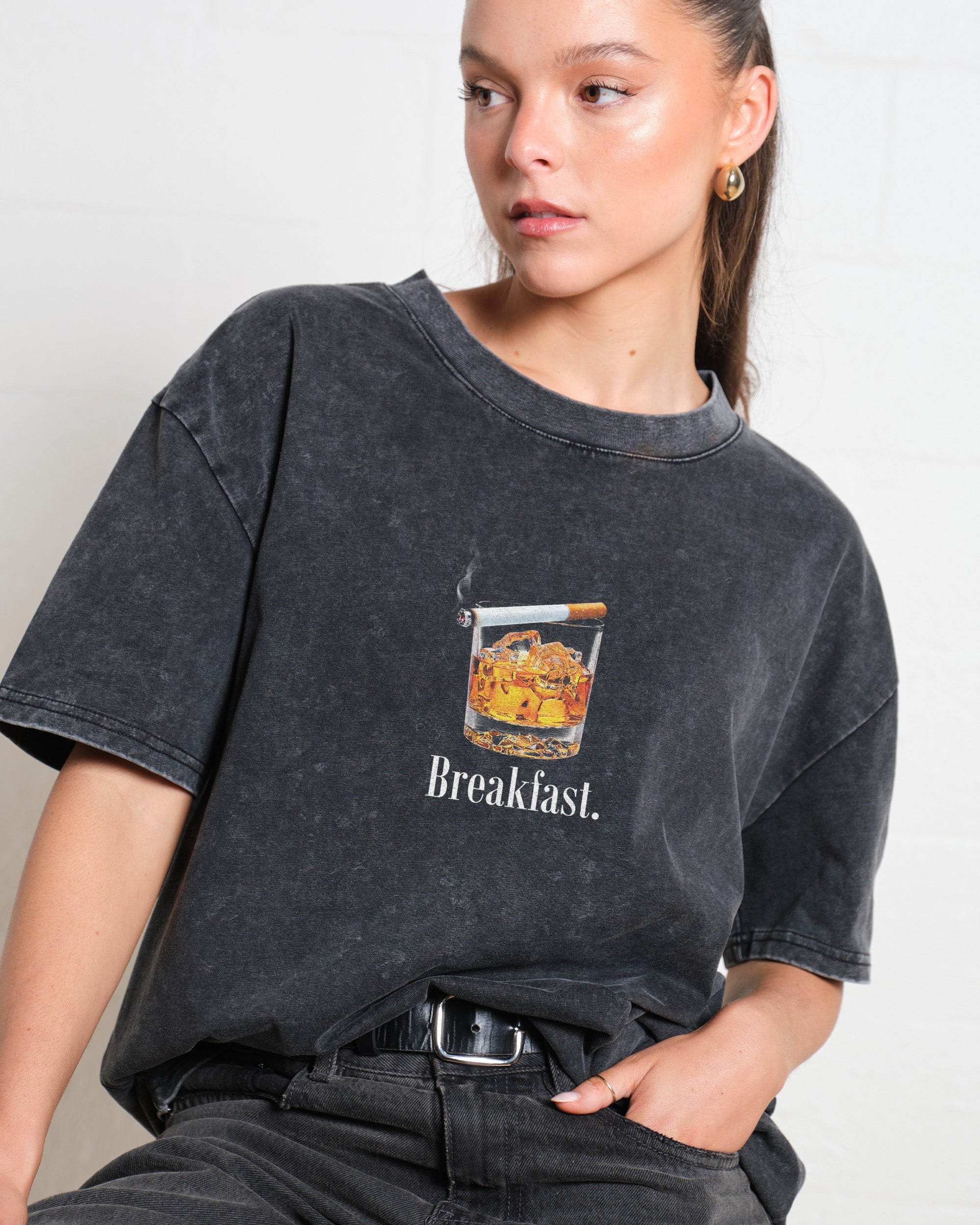 Breakfast Wash Tee