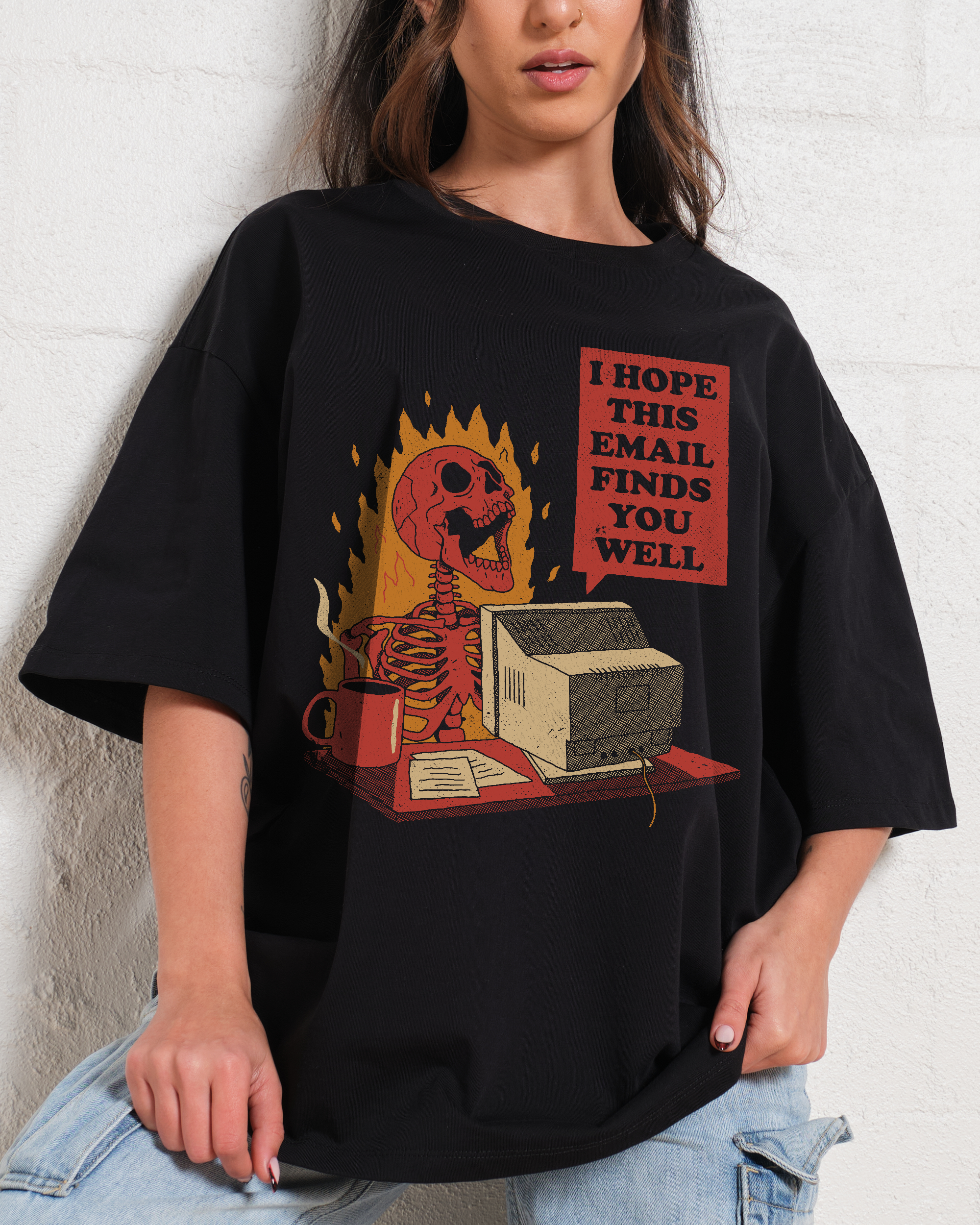 You Got Mail Oversized Tee