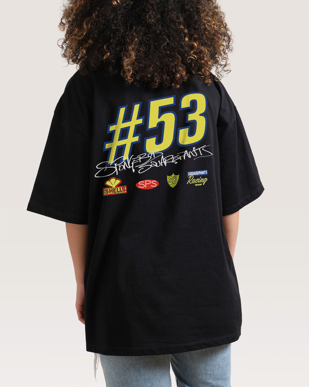 Spongebob Racing Oversized Tee
