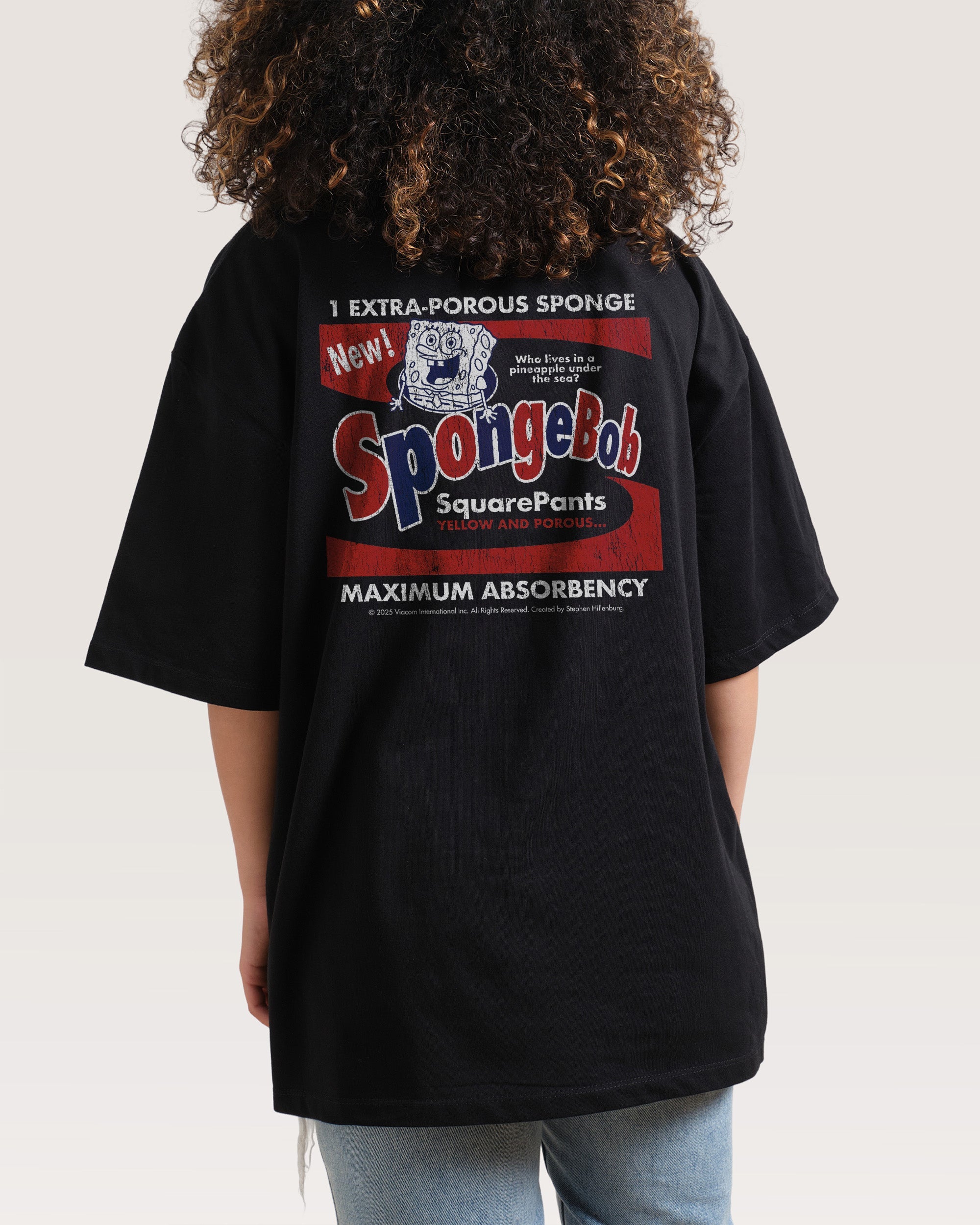 Spongebob Bob Oversized Tee