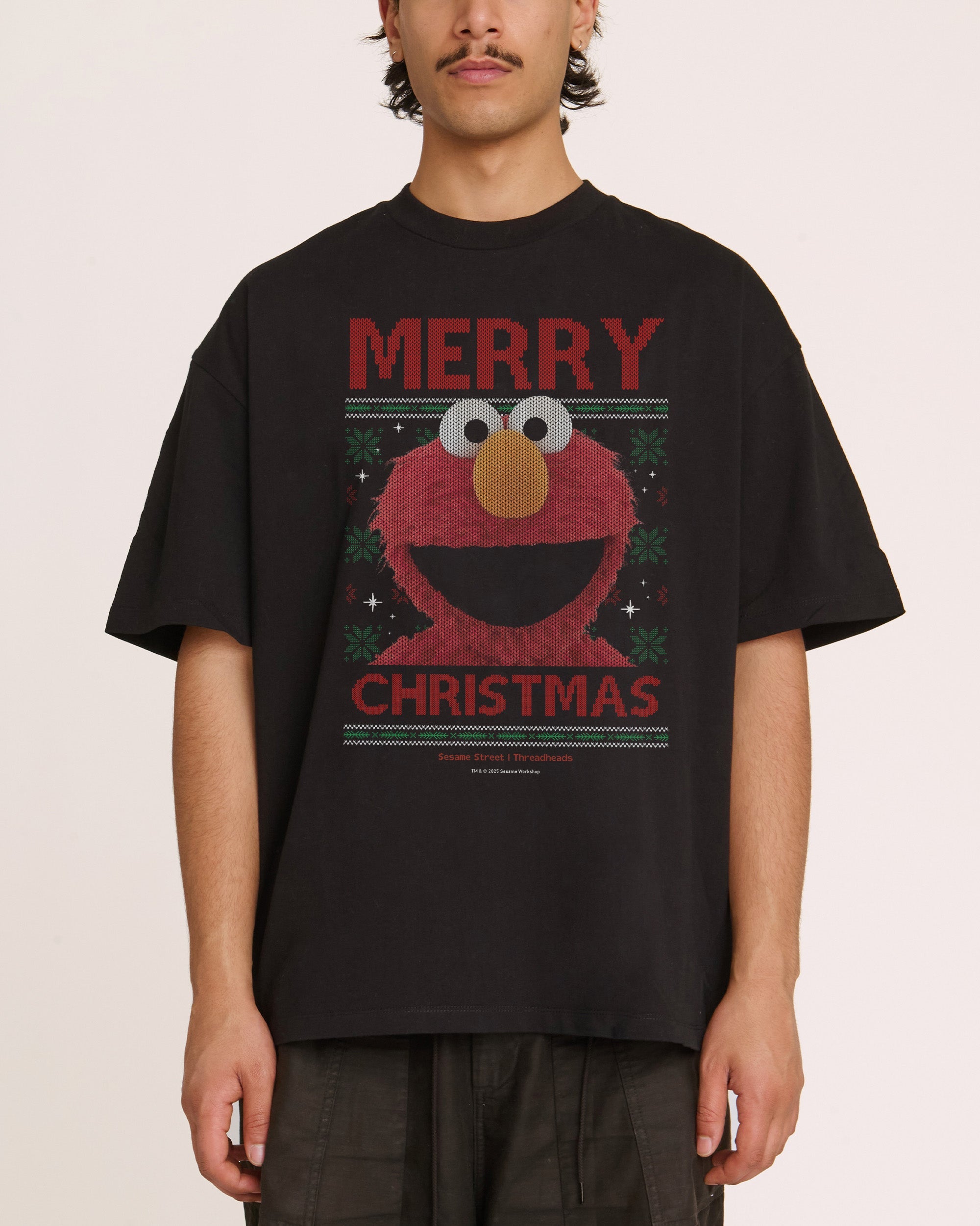 Merry Christmas from Elmo Oversized Tee