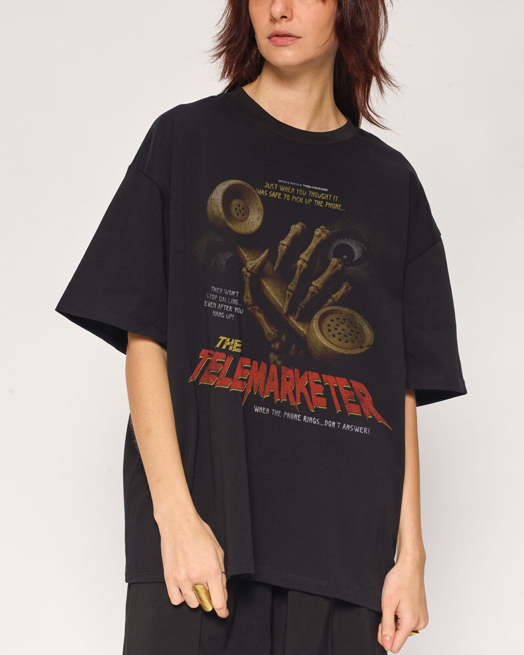 The Telemarketer Oversized Tee