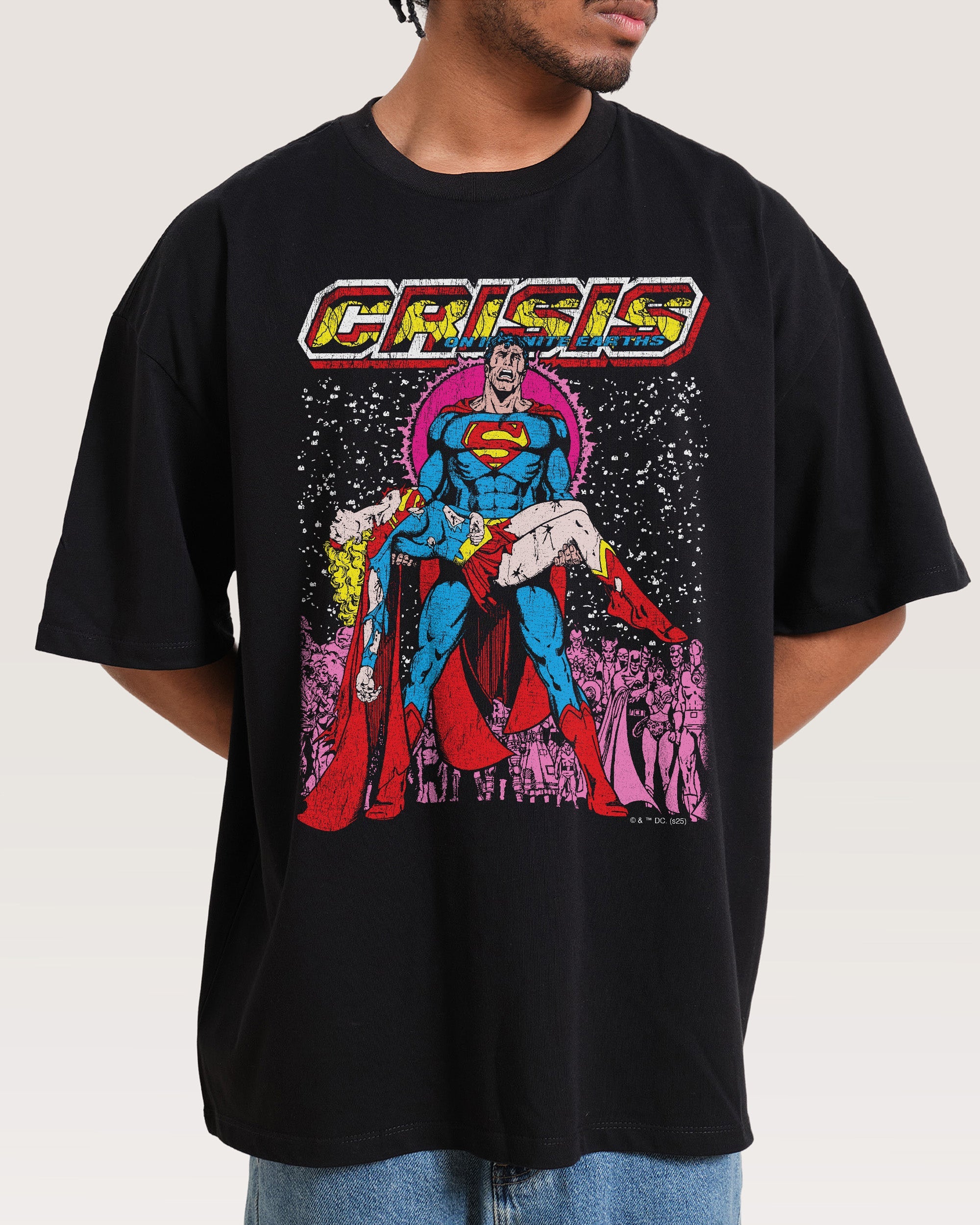 Superman Crisis Oversized Tee