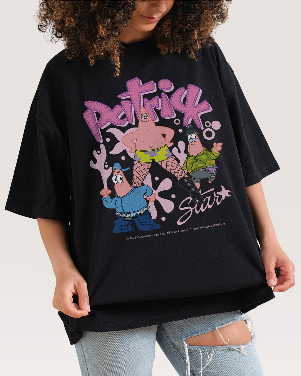 Patrick the P Oversized Tee