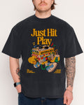 Just Hit Play Wash Tee