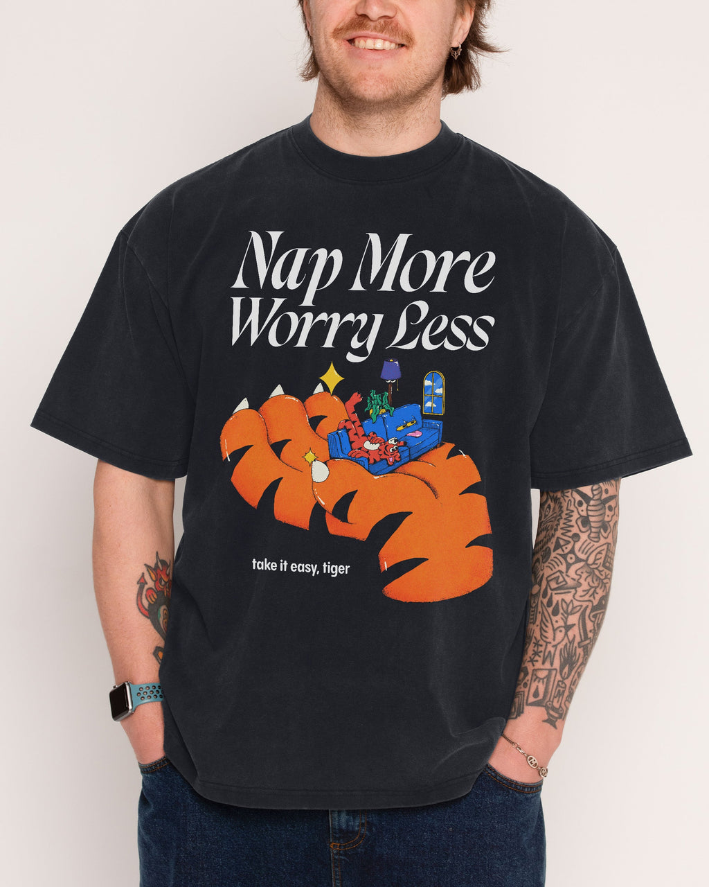 Nap More Wash Tee