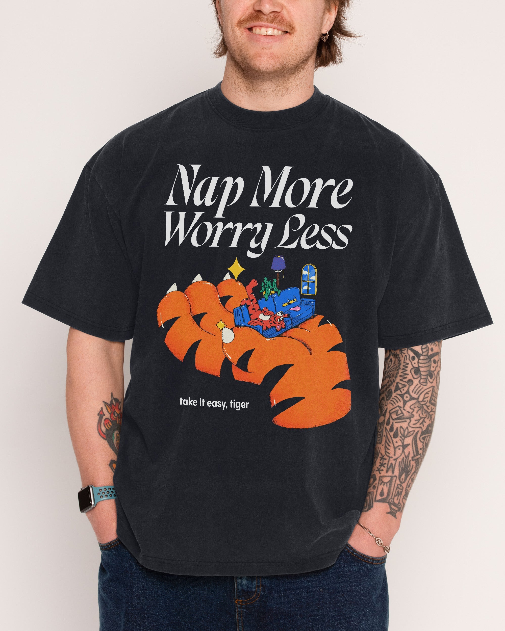 Nap More Wash Tee