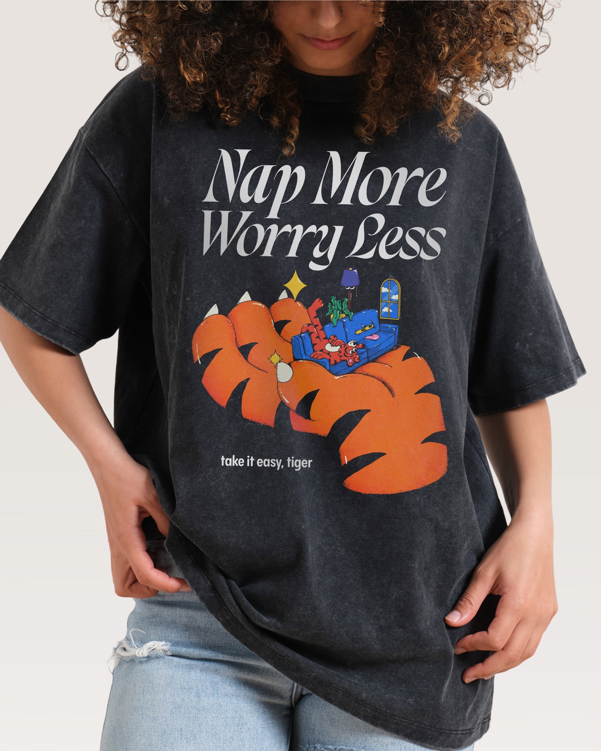 Nap More Wash Tee