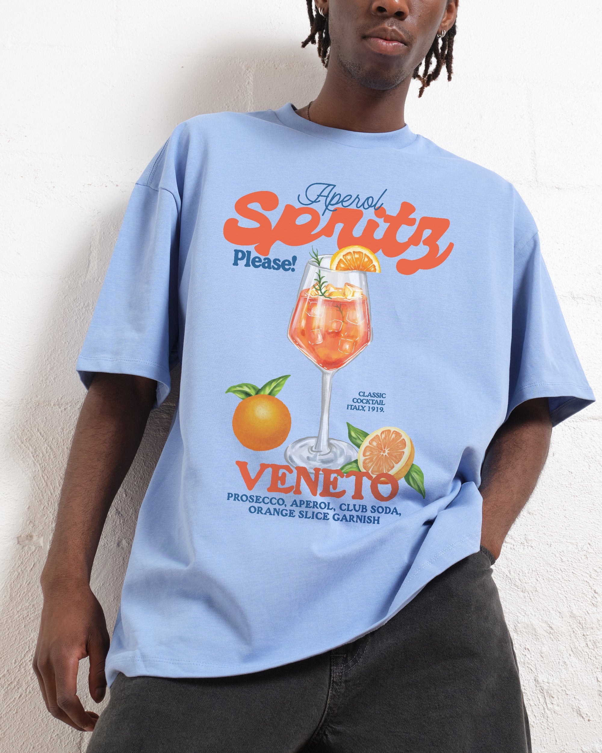 Aperol Spritz Please! Oversized Tee