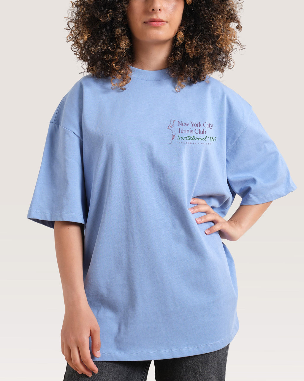 NYC Tennis Club Oversized Tee