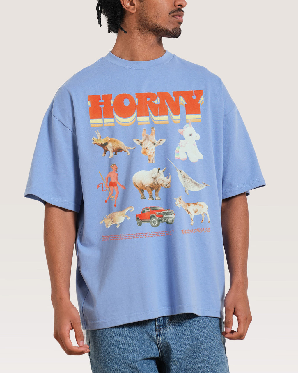 Horny Things Oversized Tee